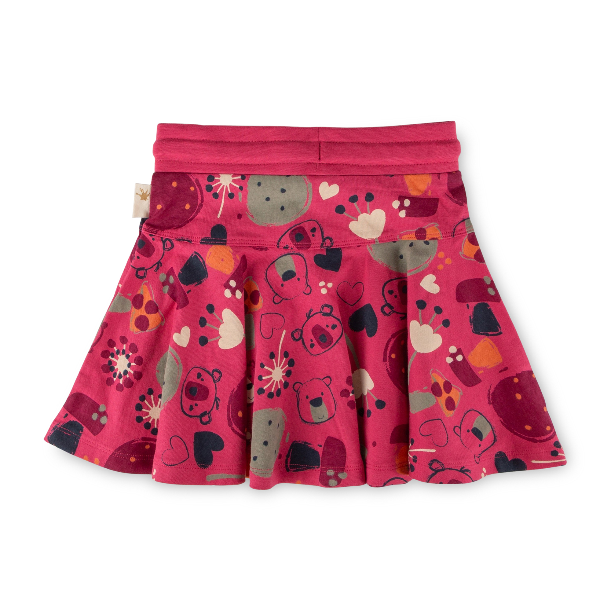 Kinder Rock Bär Fancy Fores Print, pink