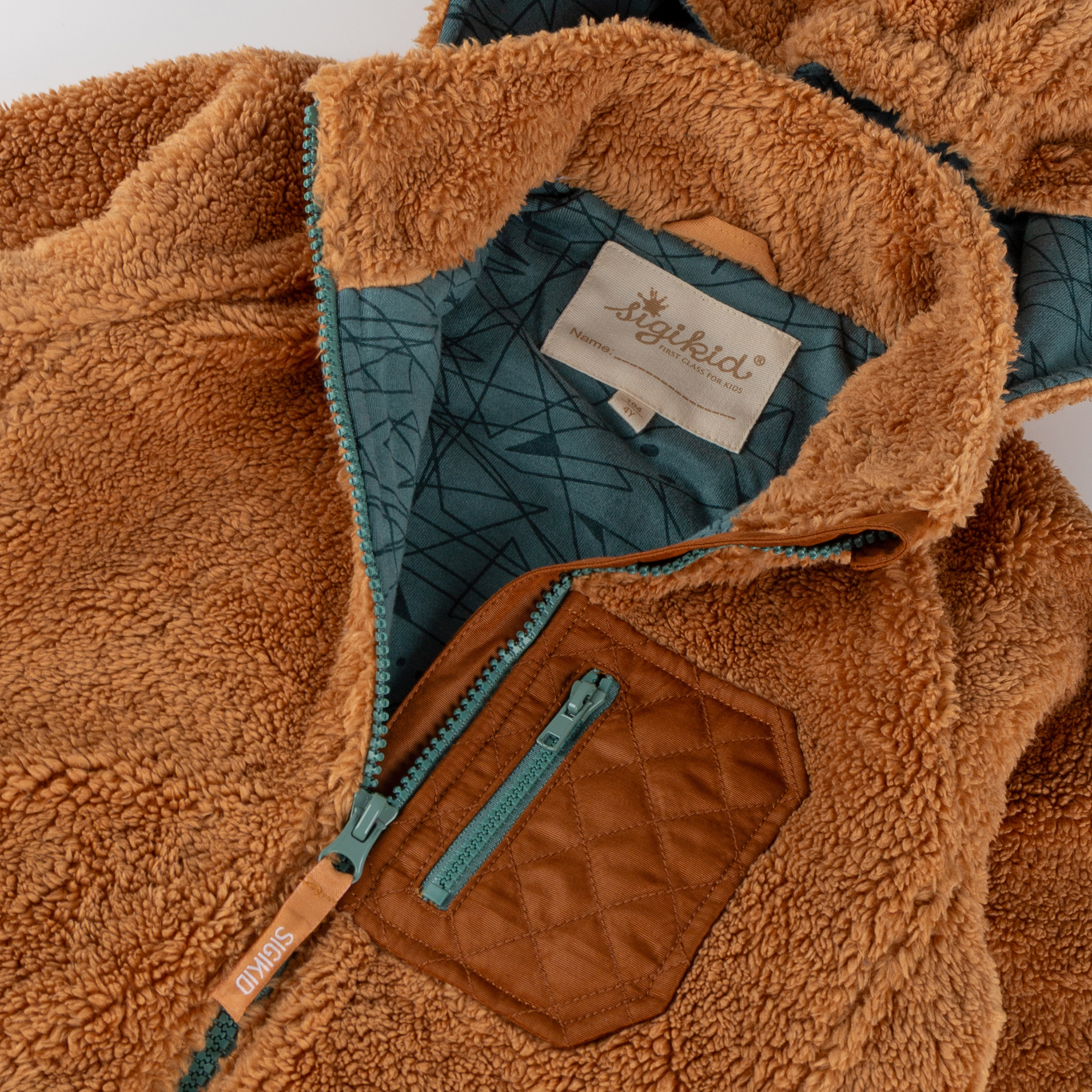 KinderTeddyjacke Wild Fox, hellbraun KinderTeddyjacke Wild Fox, hellbraun