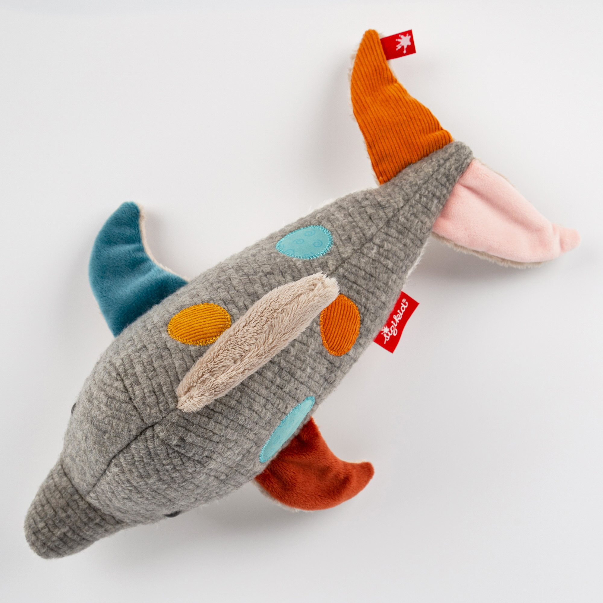 Kuscheltier Delfin, Patchwork Sweety Kuscheltier Delfin, Patchwork Sweety