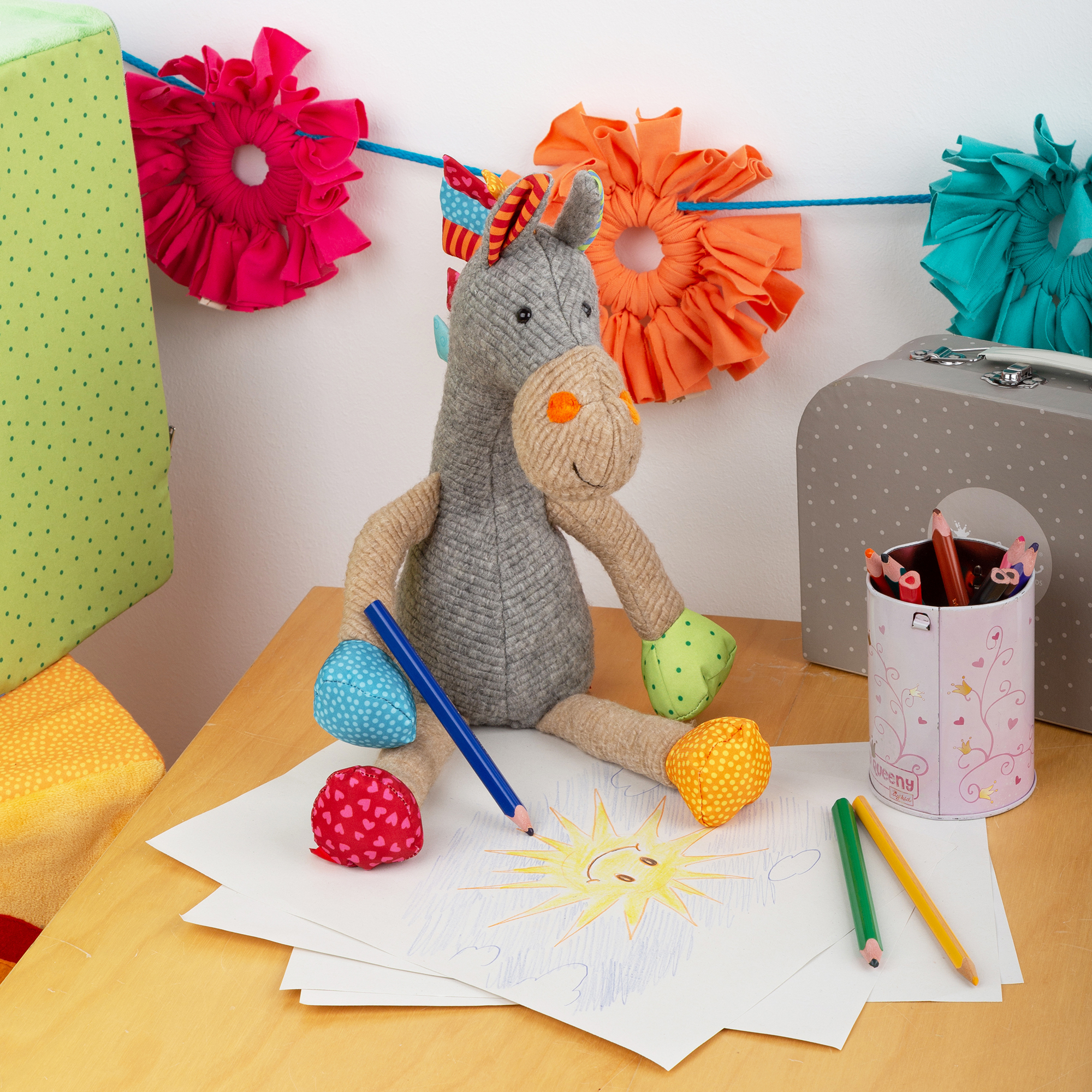 Kuscheltier Pferd, Patchwork Sweety