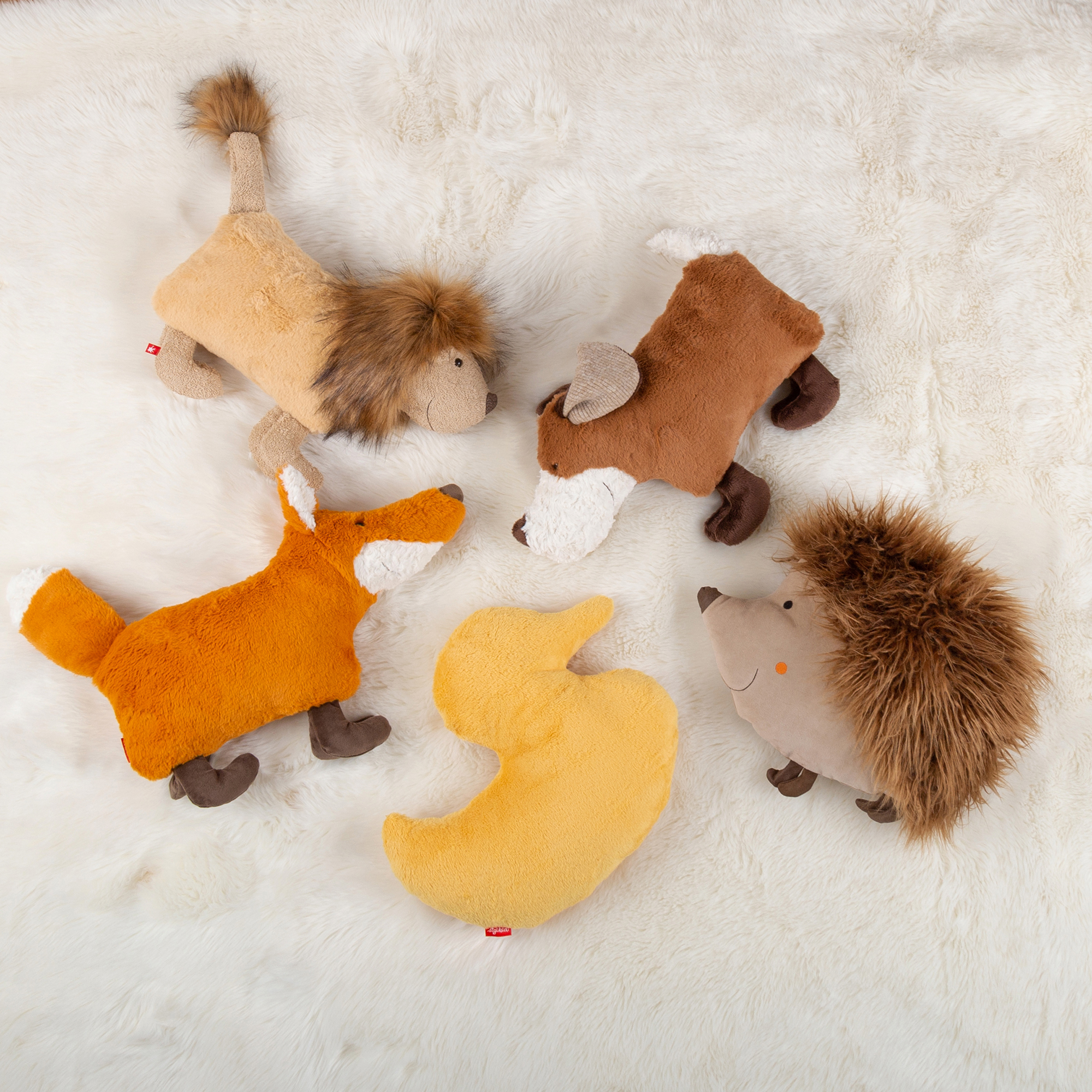 Children's plush pillow dog