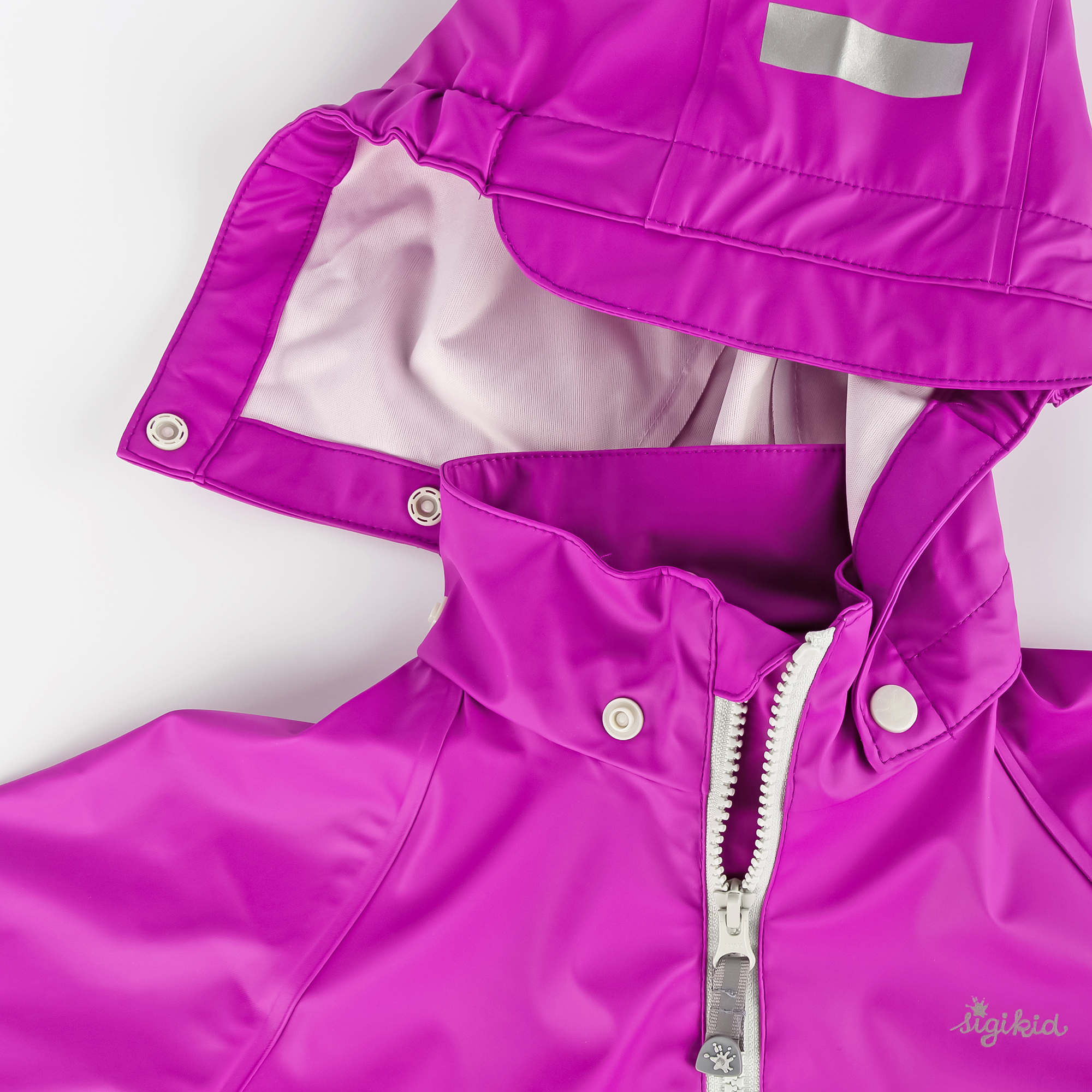 Kinder Regenjacke, violett