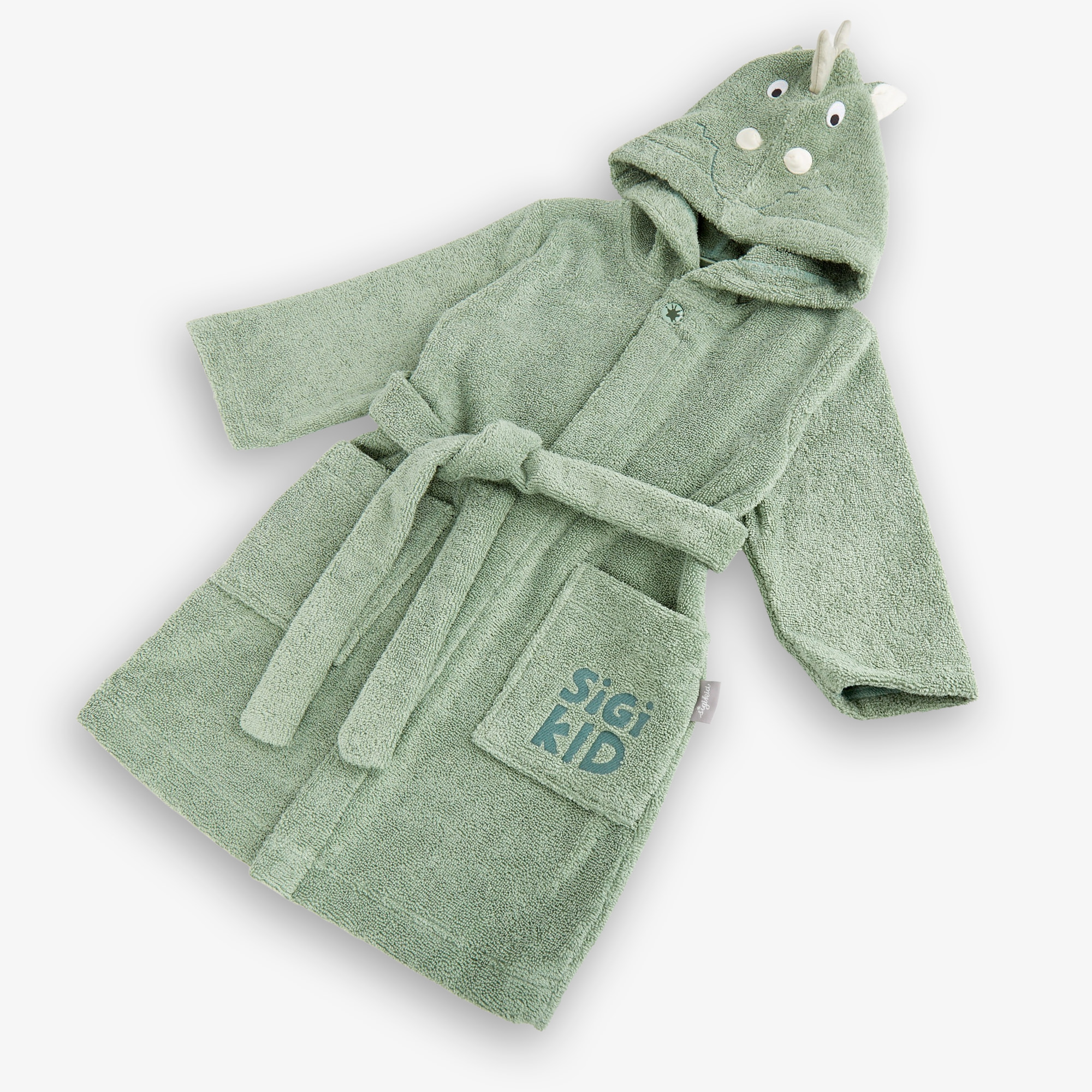 Kinder Bademantel Dino