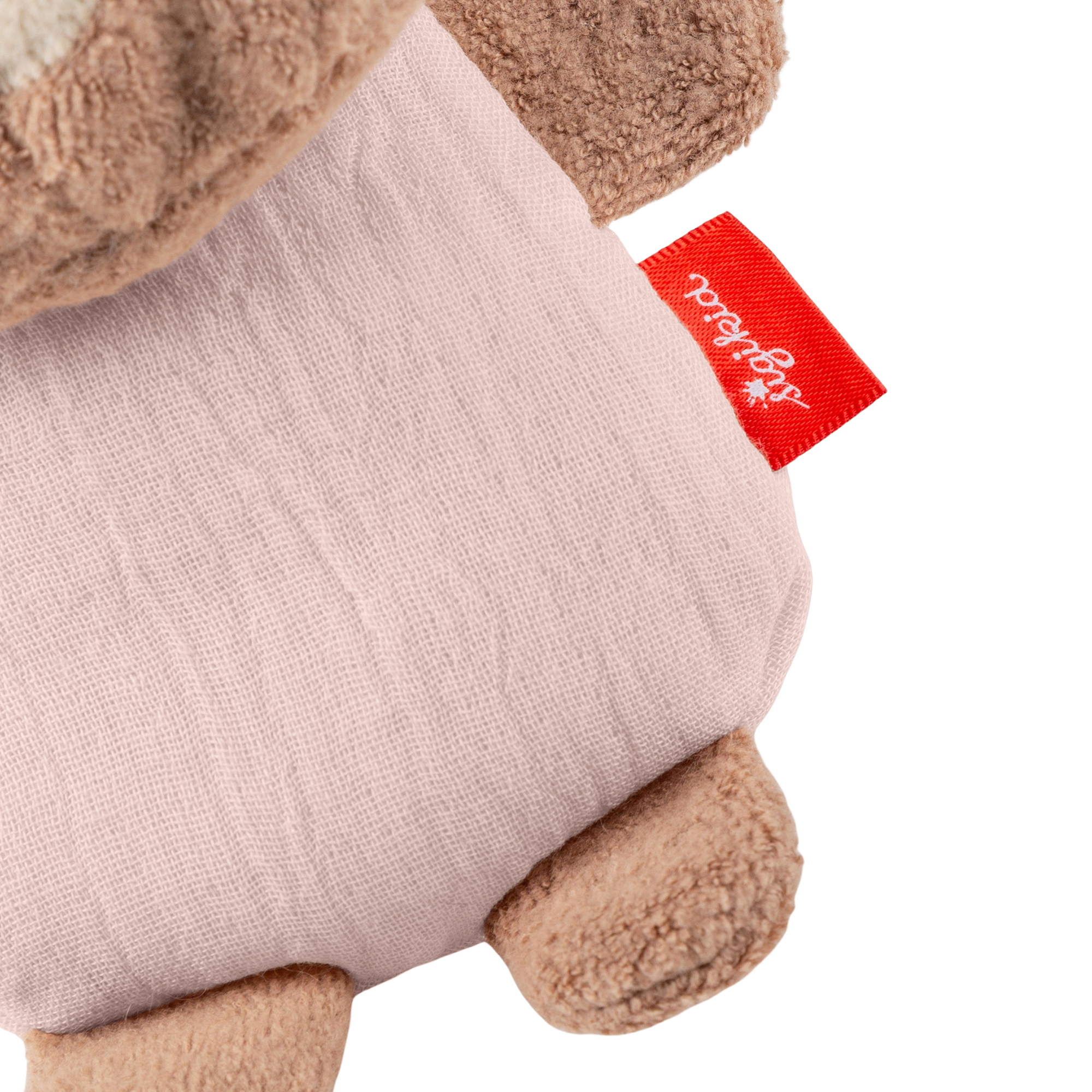 Baby Musselin Knister Greifling Bär