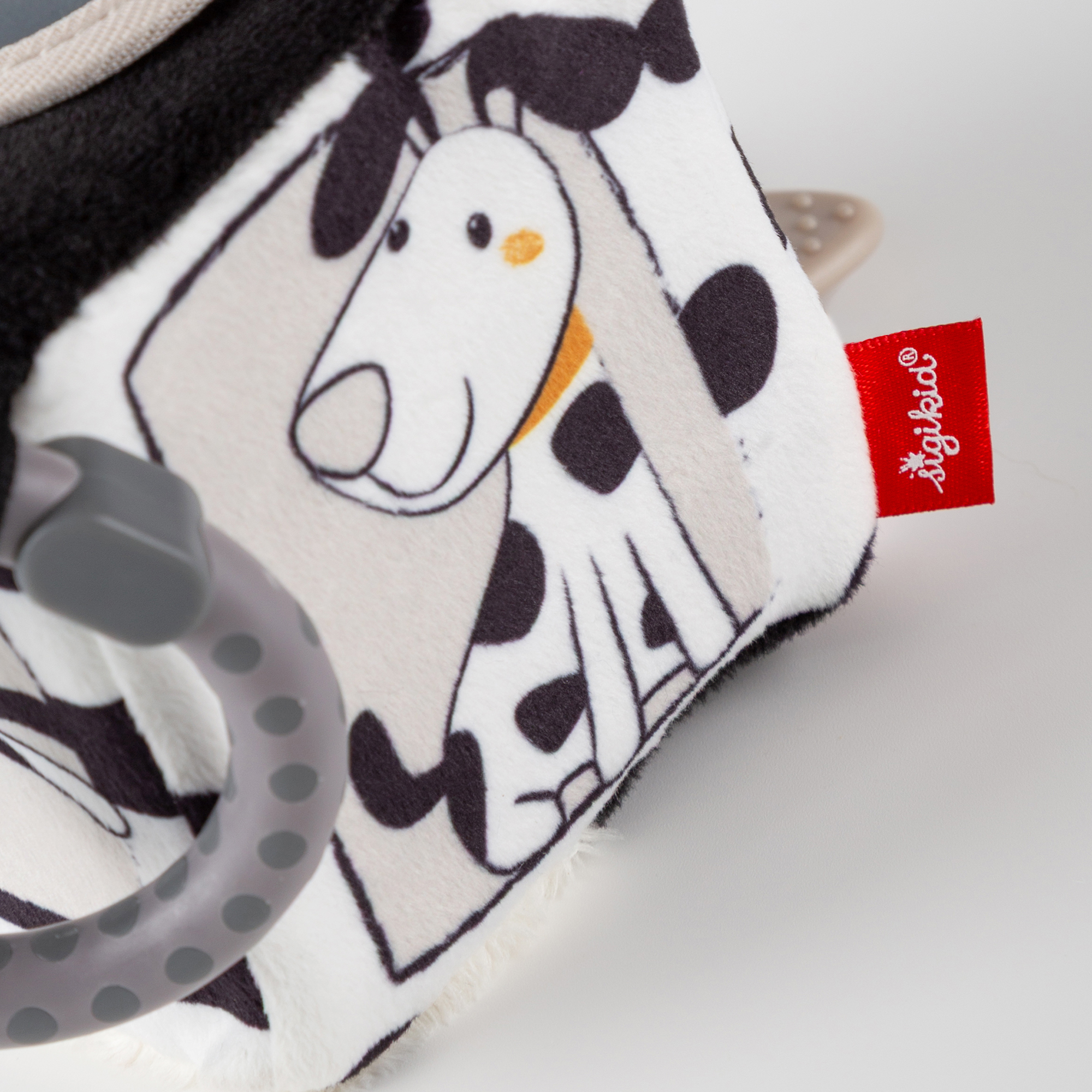 Baby activity soft toy dice Dalmatian dog Dotson