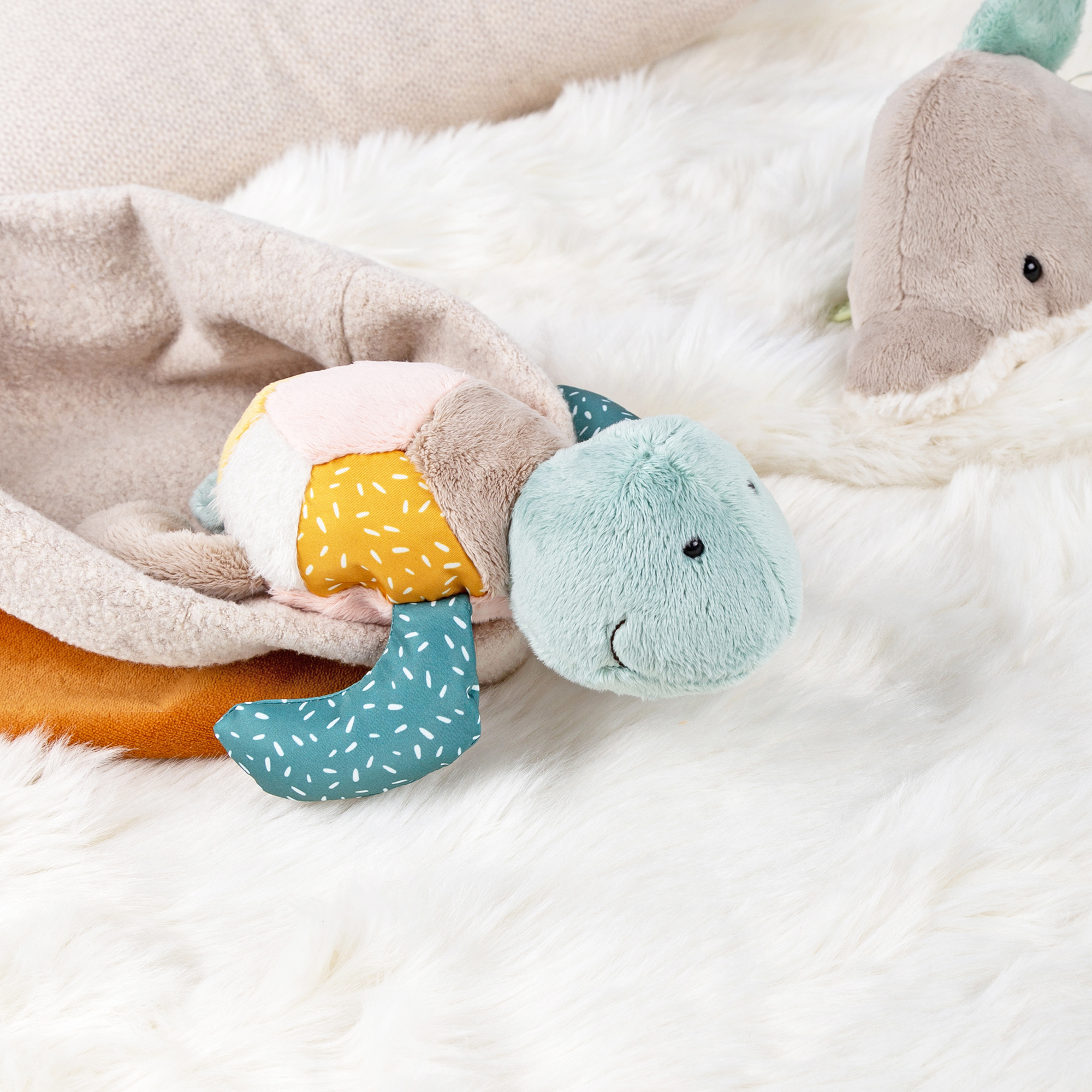 Kuscheltier Schildkröte, Patchwork Sweety Kuscheltier Schildkröte, Patchwork Sweety