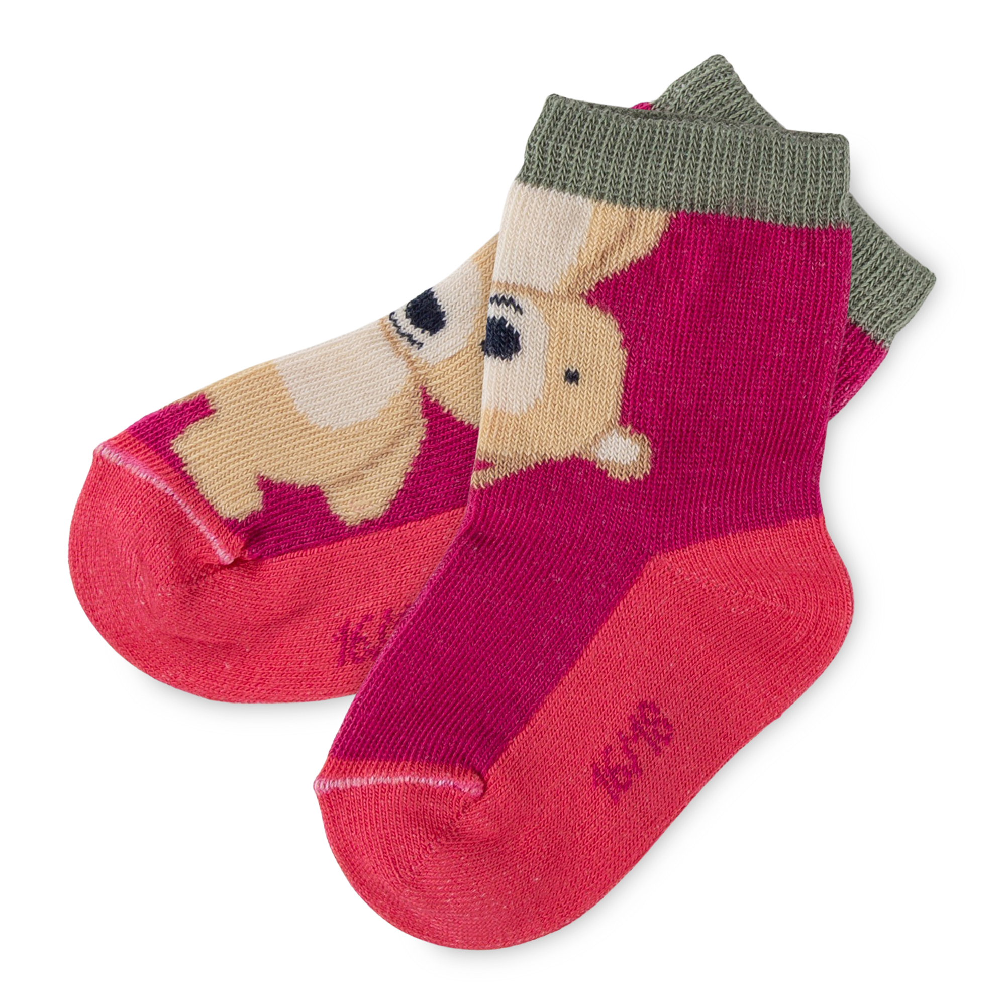 Baby 3er Sockenset Bärchen Fancy Forest, pink Baby 3er Sockenset Bärchen Fancy Forest, pink