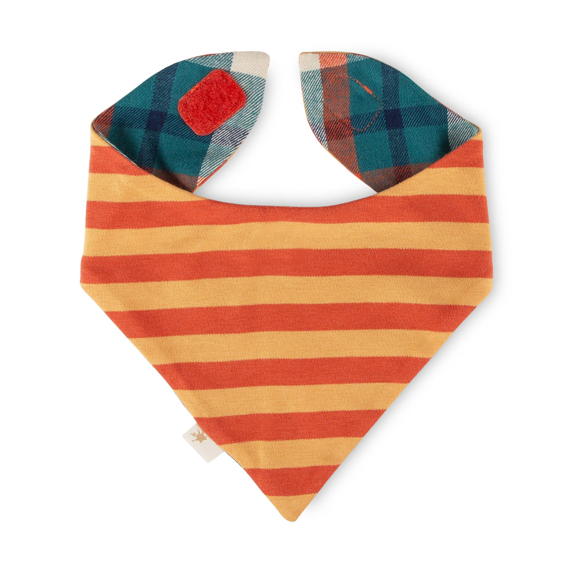 Baby Wendehalstuch Wild Fox, kariert oder gestreift Baby Wendehalstuch Wild Fox, kariert oder gestreift