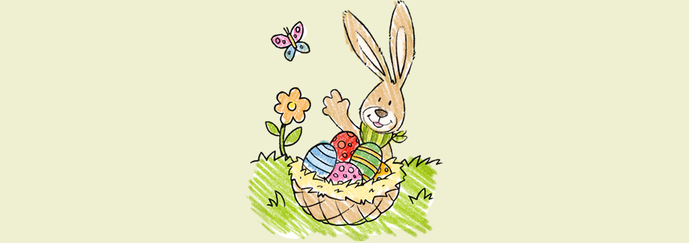 Ausmalbild: Ostern