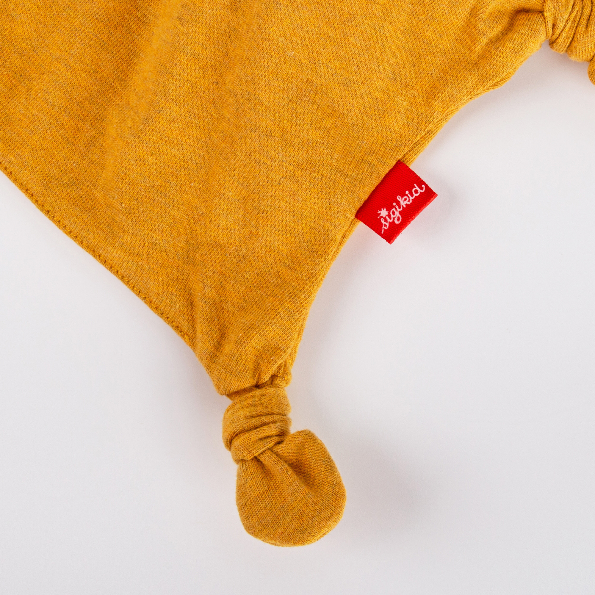 Baby comforter bear, yellow, small