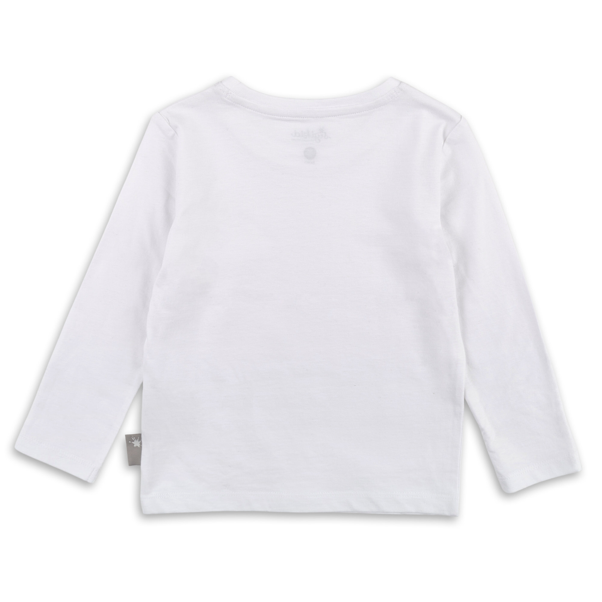 Kinder Langarmshirt im 2er Pack, weiß Kinder Langarmshirt im 2er Pack, weiß