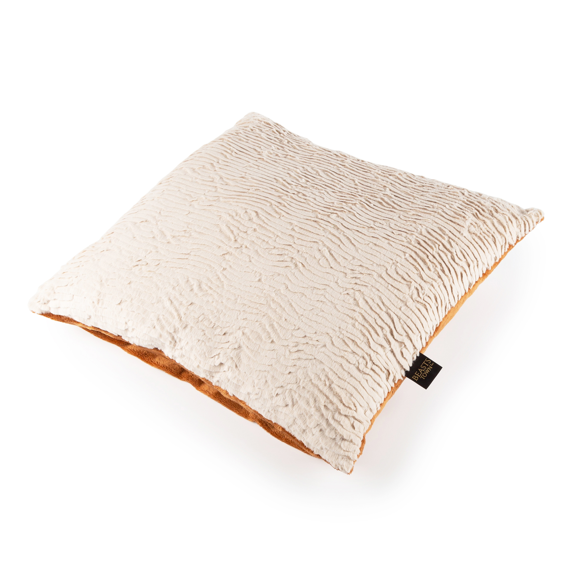 Kuschel Kissen Beasts XXL Stufenplüsch, beige Kuschel Kissen Beasts XXL Stufenplüsch, beige