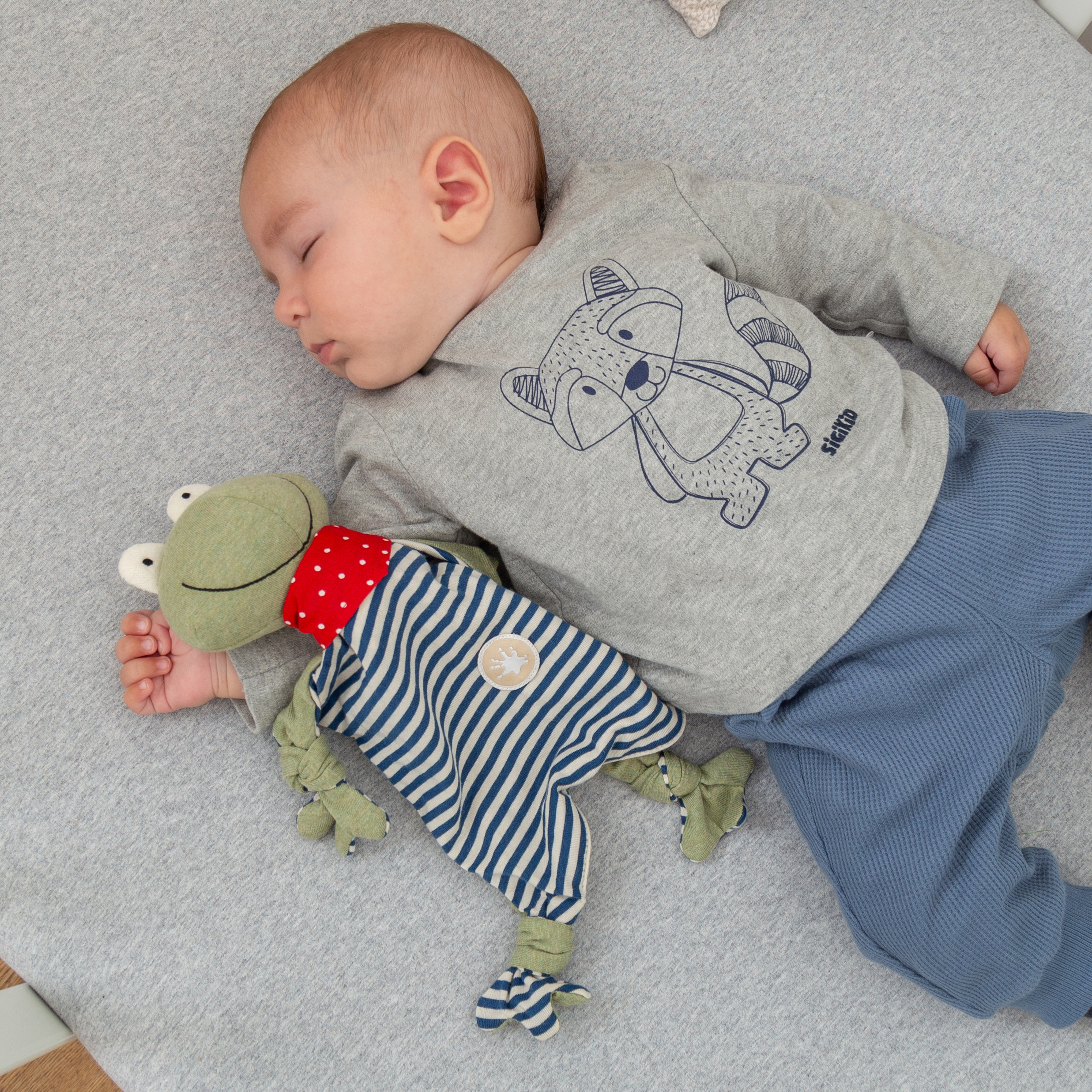 Baby Schnuffeltuch Frosch Baby Schnuffeltuch Frosch