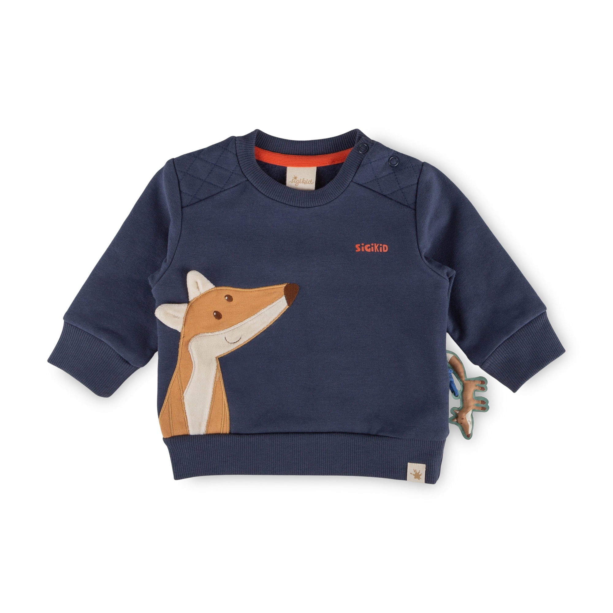 Baby Sweatshirt Fuchs Wild Fox, dunkelblau Baby Sweatshirt Fuchs Wild Fox, dunkelblau