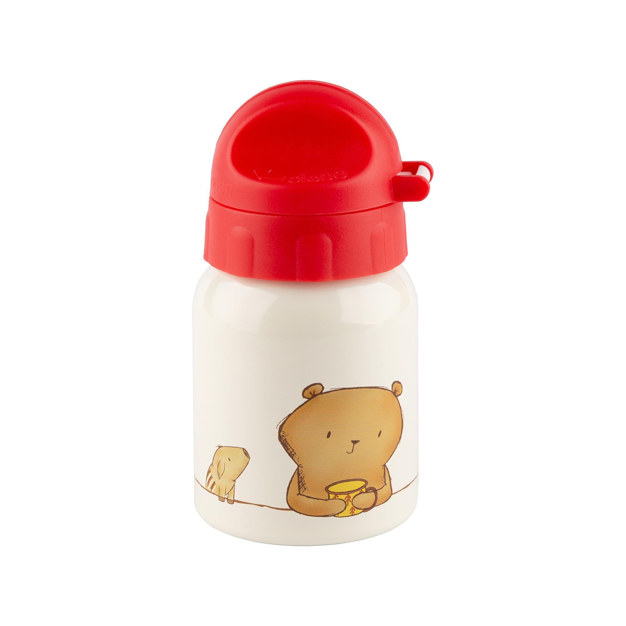 Kinder Edelstahl Trinkflasche Mister O'Lui, 250ml Kinder Edelstahl Trinkflasche Mister O'Lui, 250ml