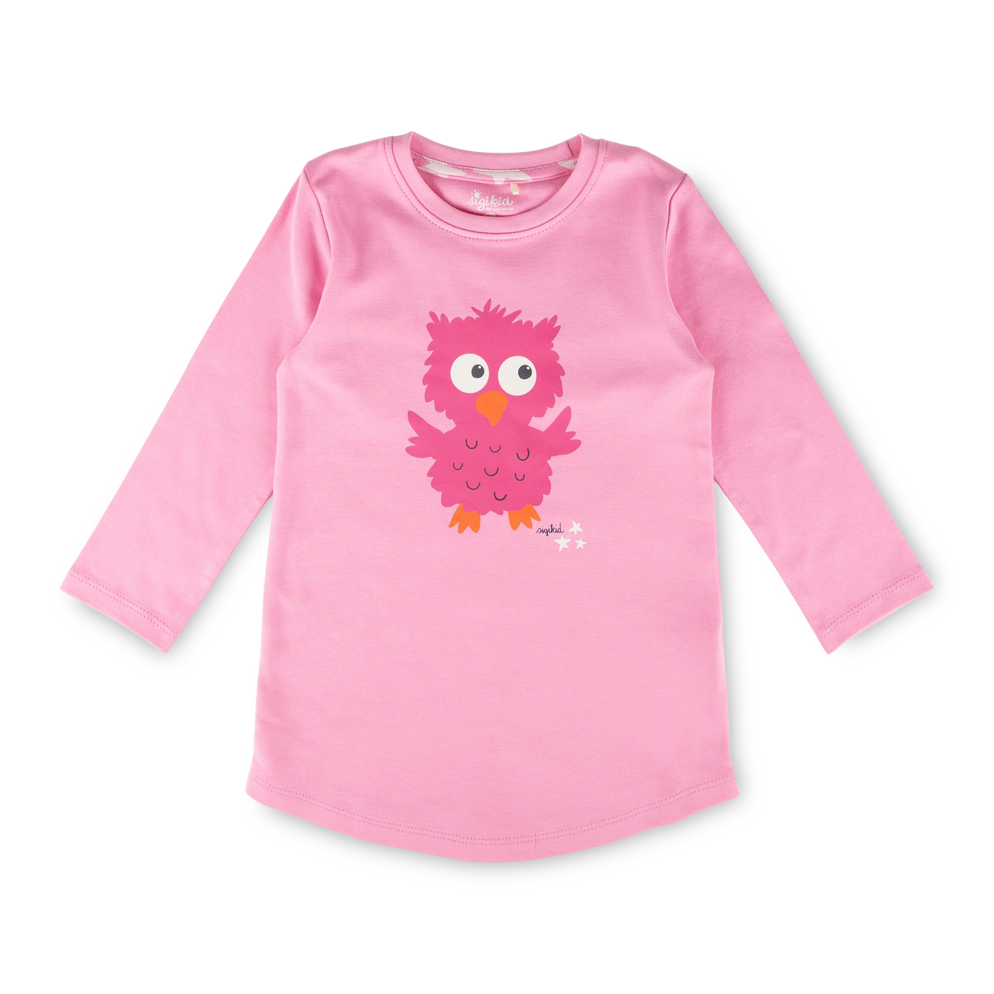 Kinder Pyjama Eule, pink