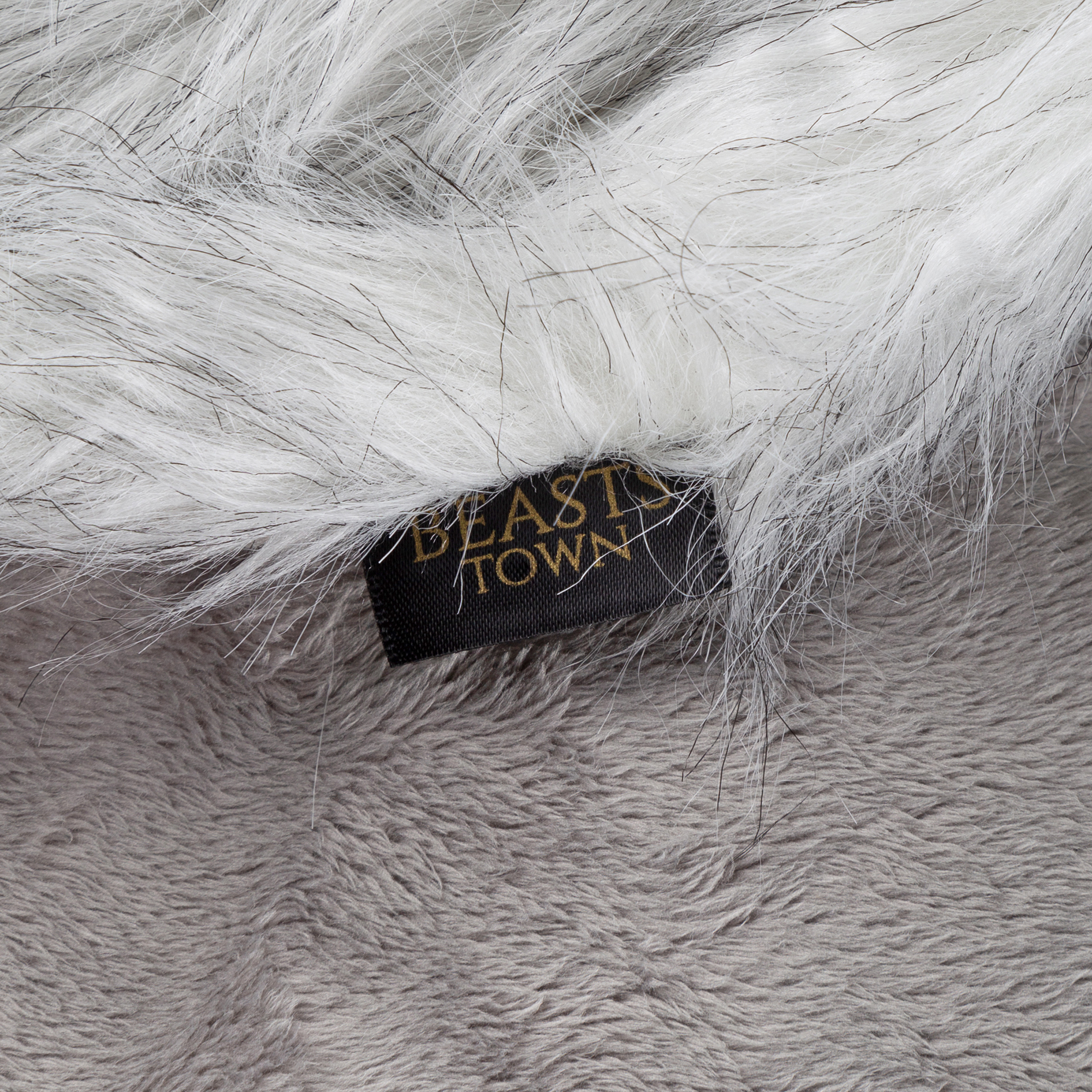 Kuscheldecke Plüsch silbergrau, Beasts Kuscheldecke Plüsch silbergrau, Beasts