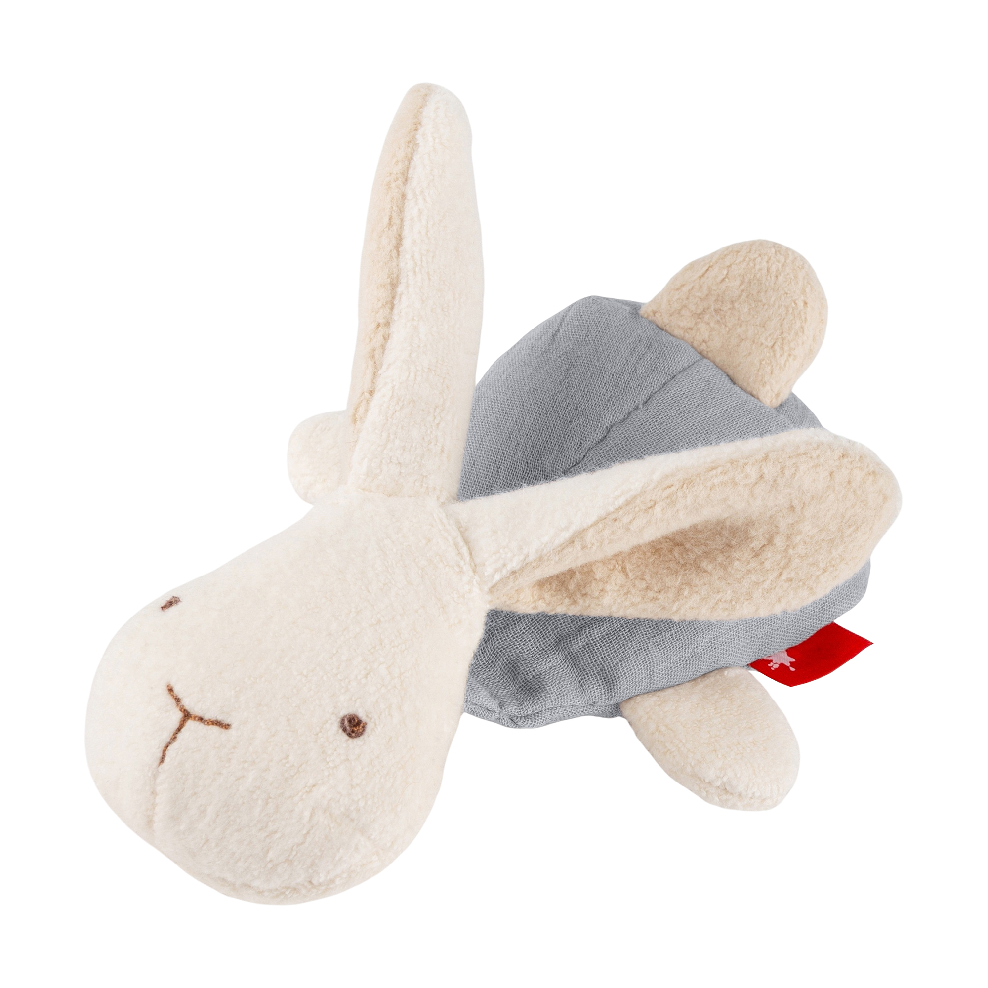 Baby Musselin Knister Greifling Hase