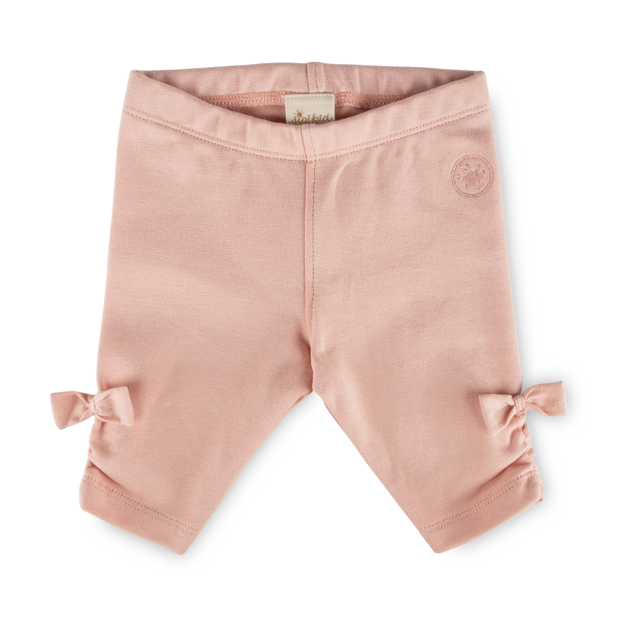Baby Capri Leggings Schleifchen, rosa