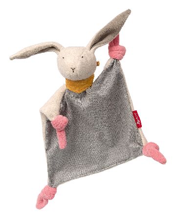 Baby soft toy comforter bunny, Signature Collection