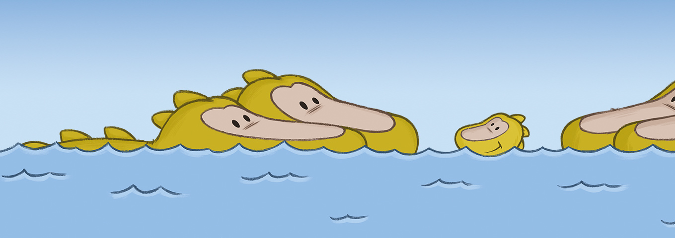 Das kleine Krokodil vom Nil