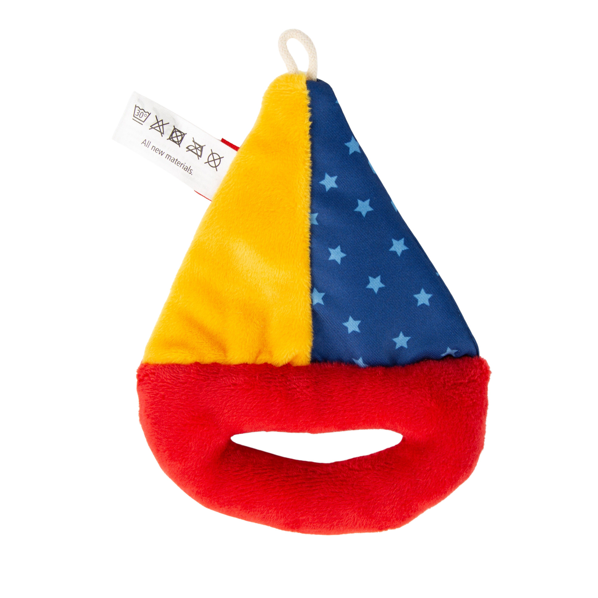 Baby Greifling Segelboot, Red Stars