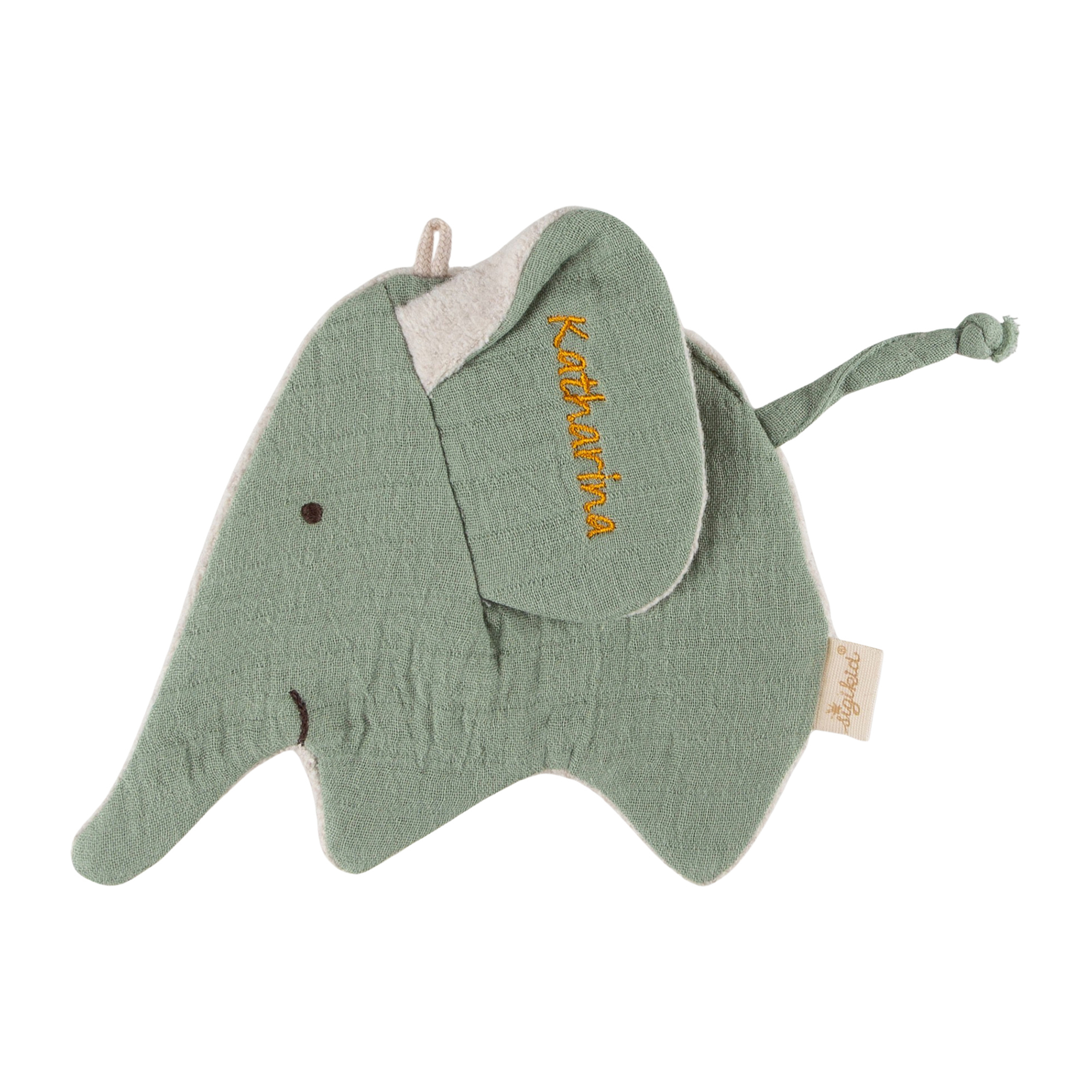 Namensknistertuch Elefant Namensknistertuch Elefant