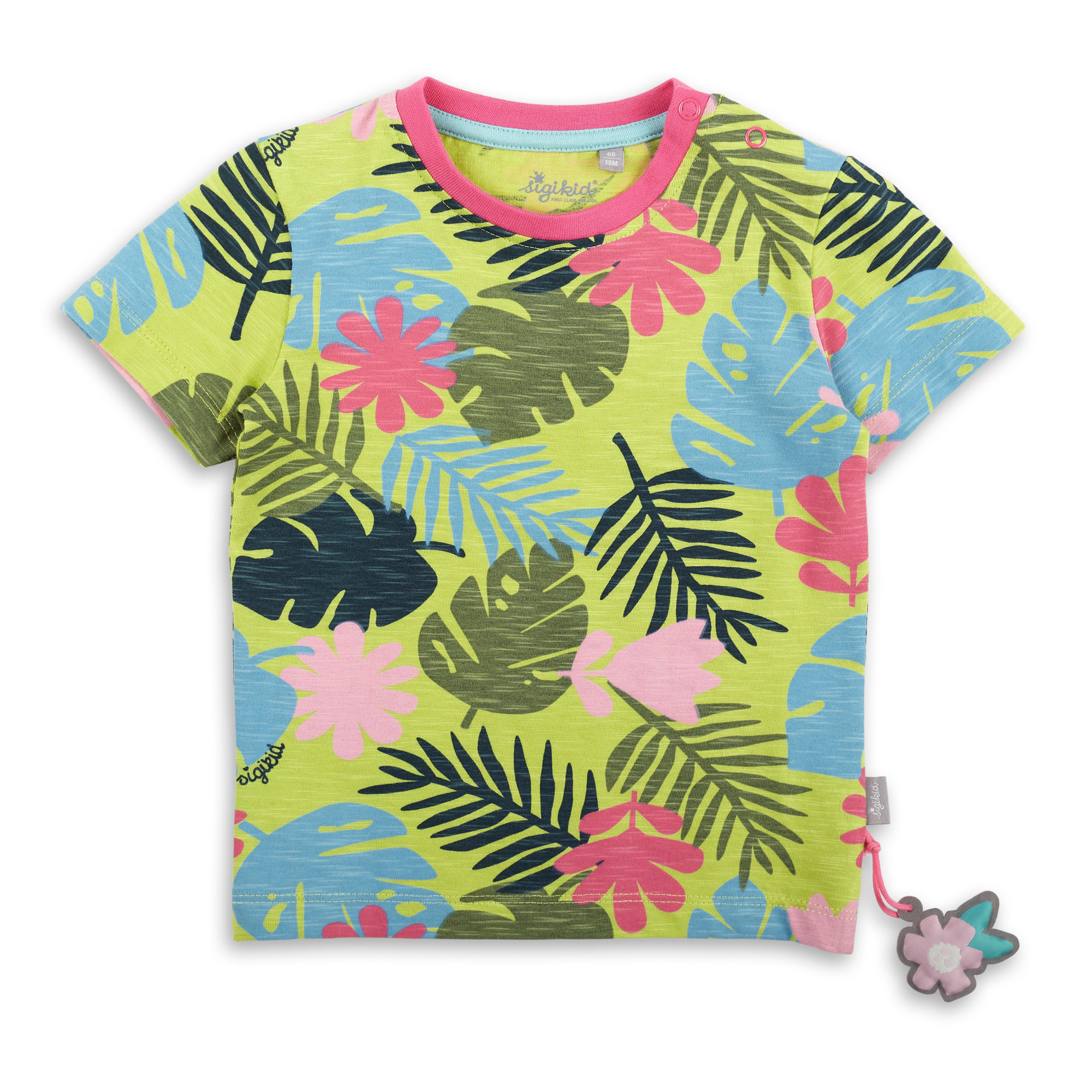 Baby T-Shirt mit Palmen Print