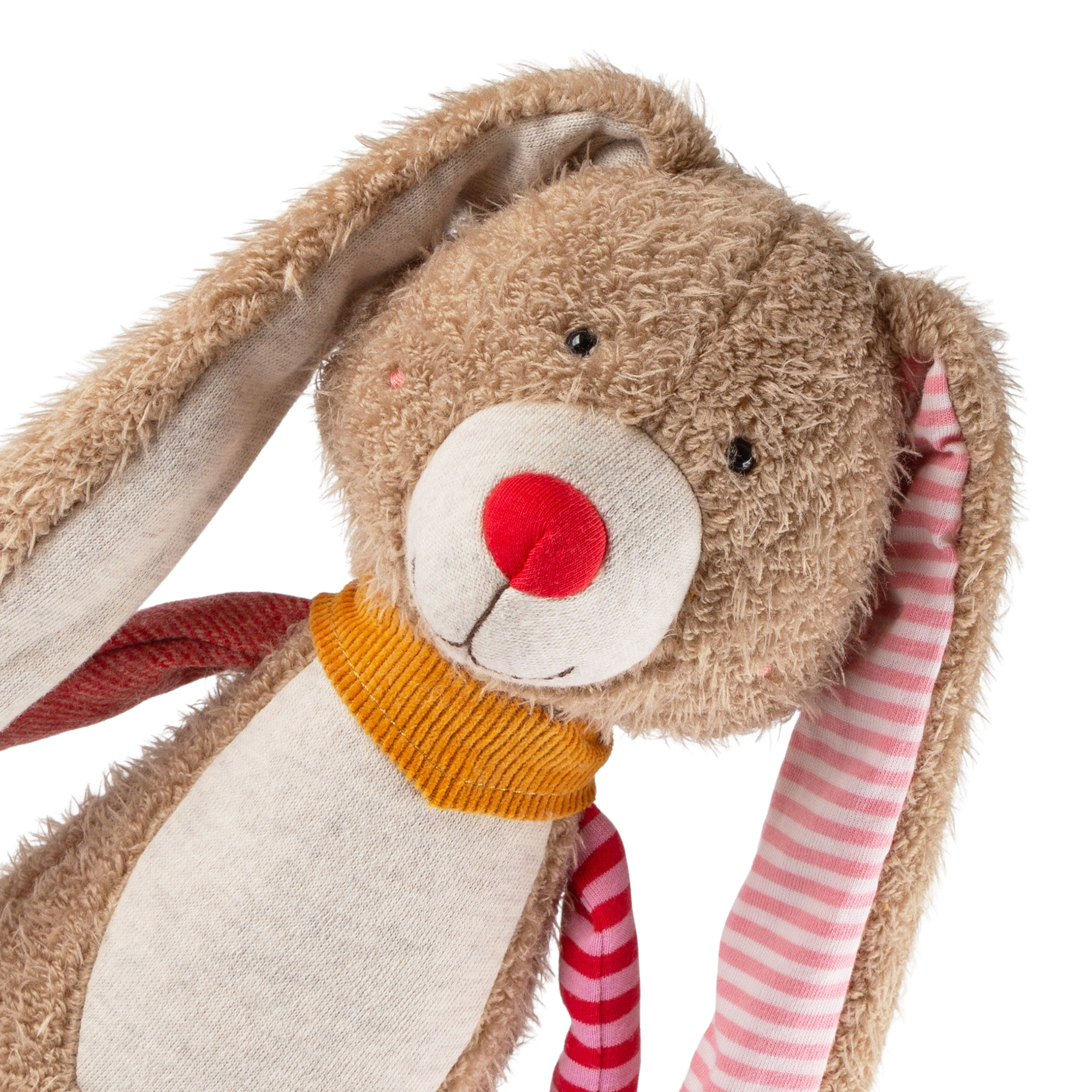 Plush boy long-eared bunny, Patchwork Sweety