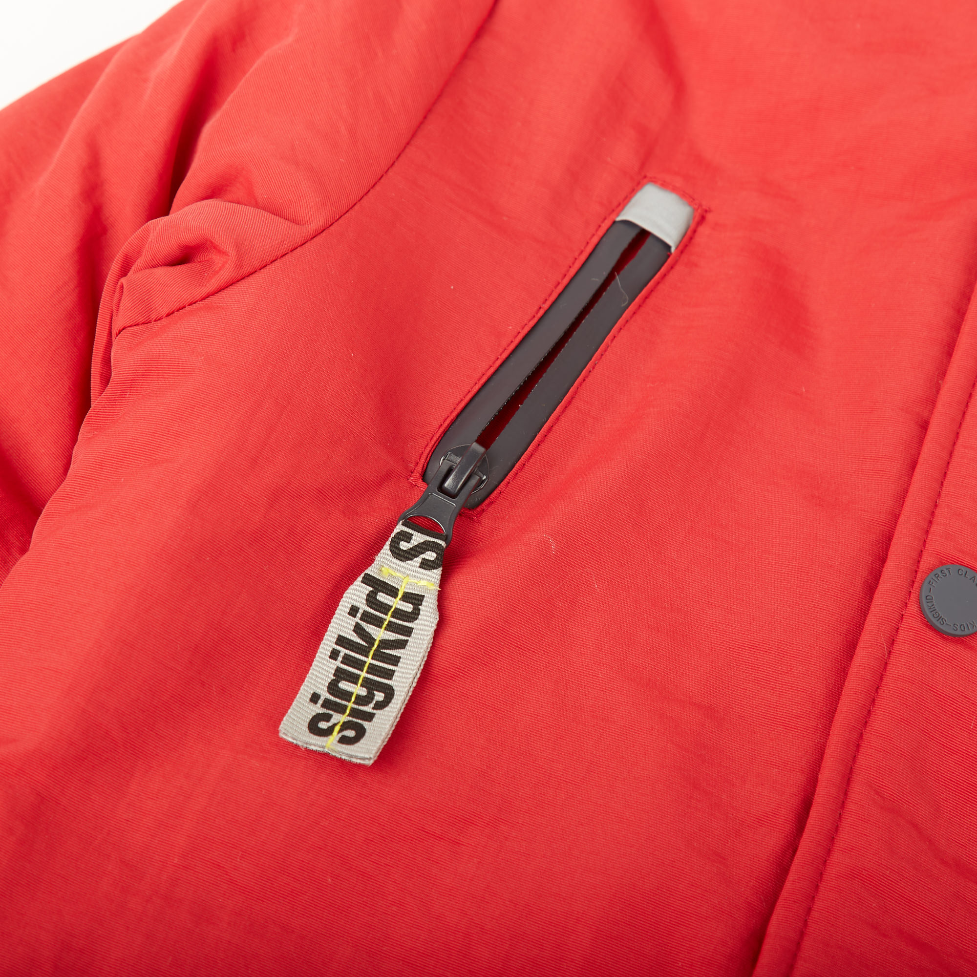 Wattierte Baby Winterjacke in Rot Wattierte Baby Winterjacke in Rot