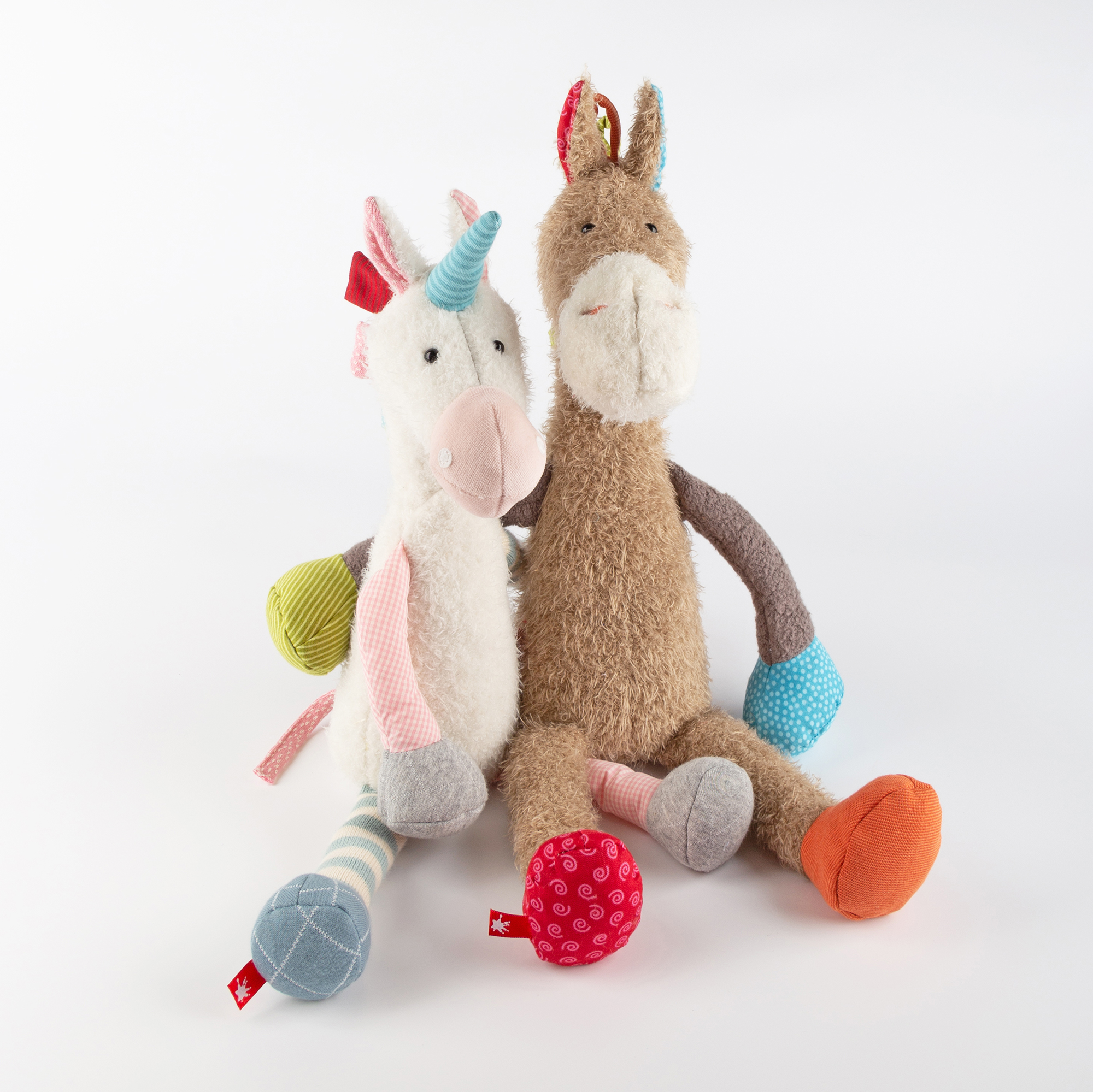 Kuscheltier Einhorn, Patchwork Sweety Kuscheltier Einhorn, Patchwork Sweety