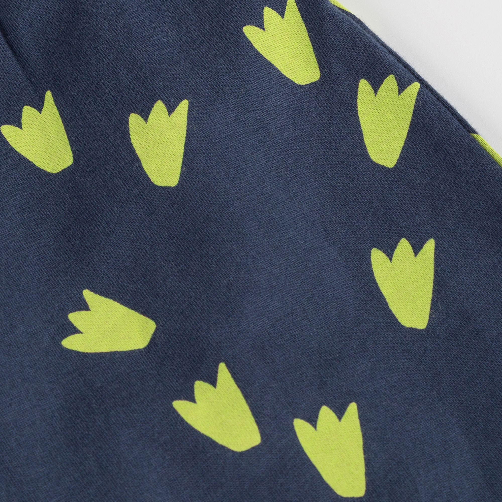 Kurzer Kinder Pyjama Dino, hellgrün