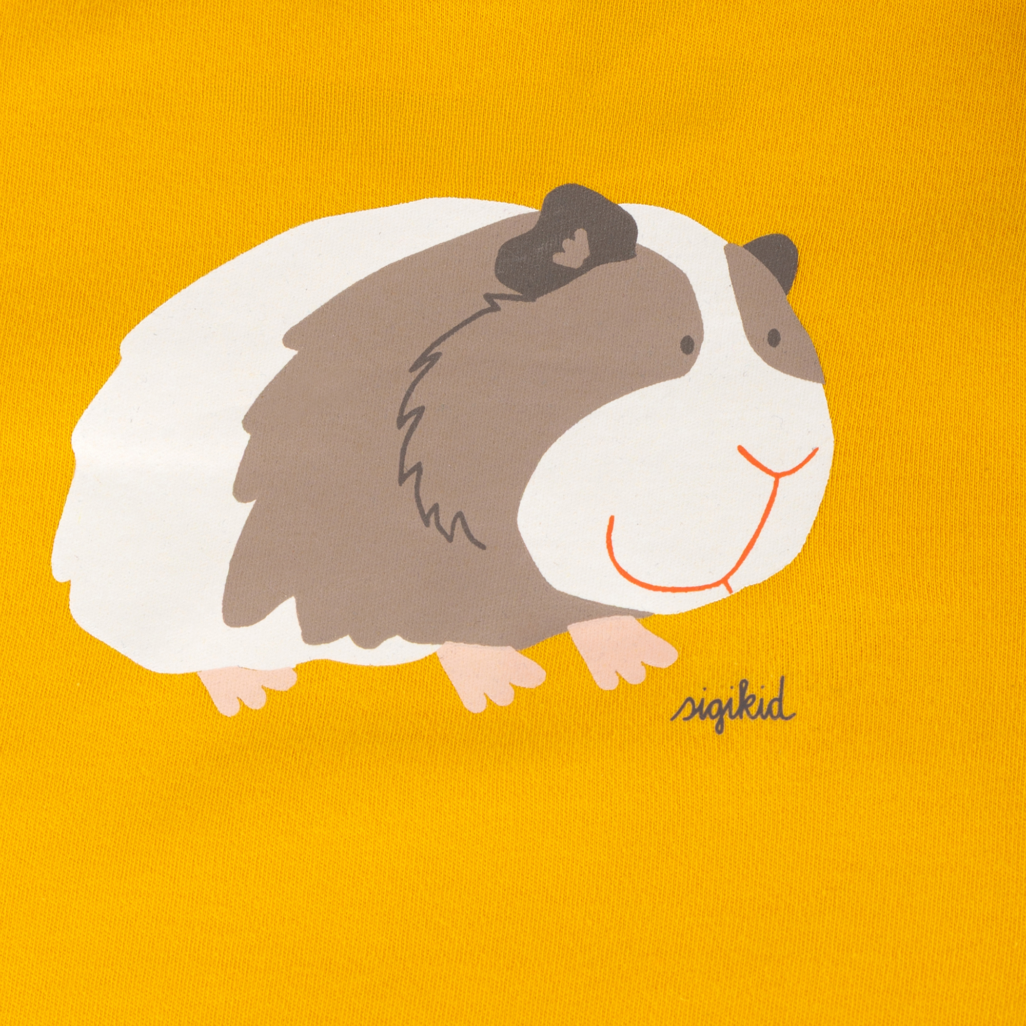 Kinder Pyjama Meerschweinchen, gelb