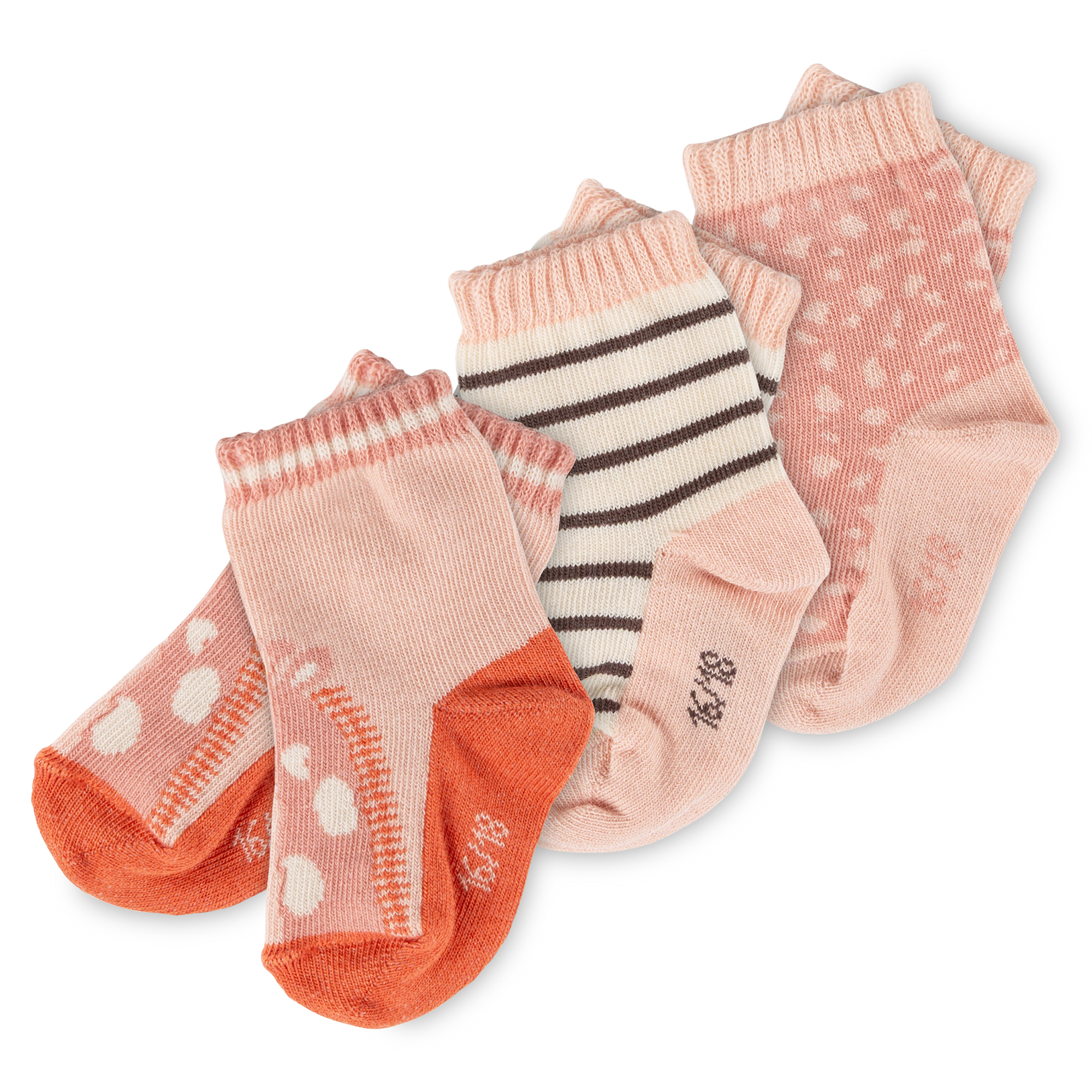 3 pair set children's socks, Savanne