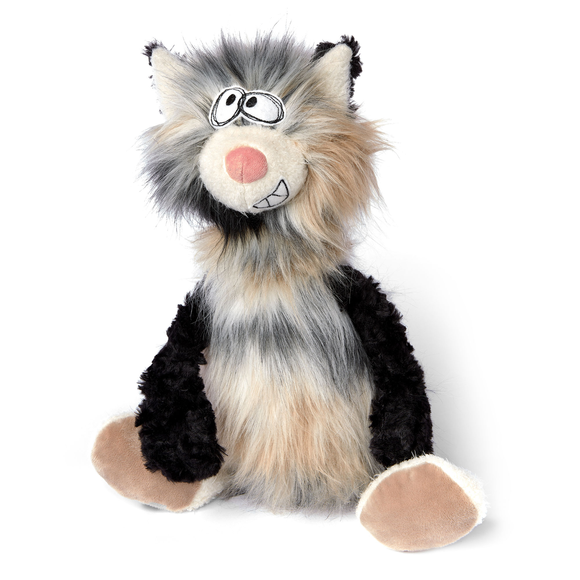 Kuscheltier Katze Kiez Mauz beige/schwarz, Beasts Town Kuscheltier Katze Kiez Mauz beige/schwarz, Beasts Town