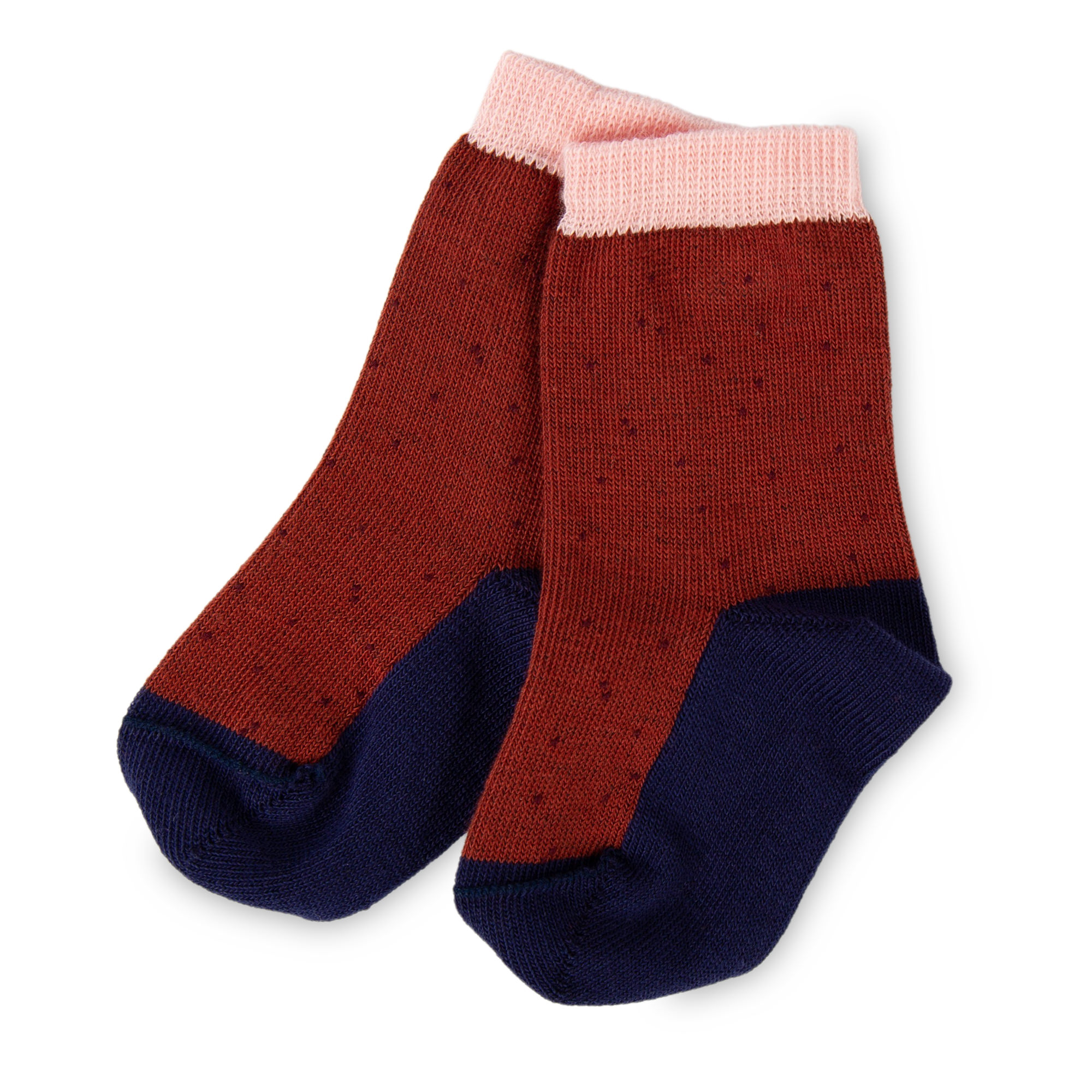 Baby 3er Socken-Set rosa/rotbraun/dunkelrot Baby 3er Socken-Set rosa/rotbraun/dunkelrot