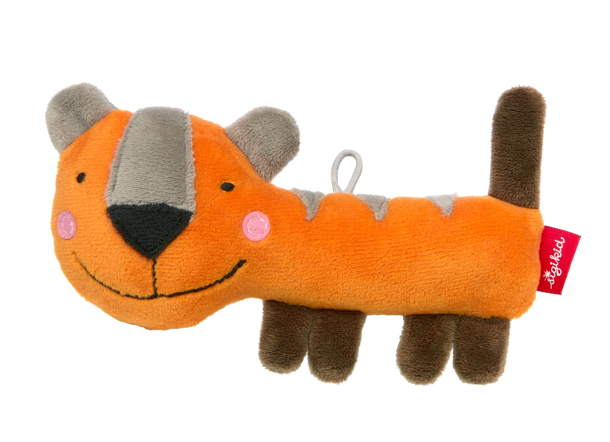 Tiger Greifling mit Quietsche Red Stars