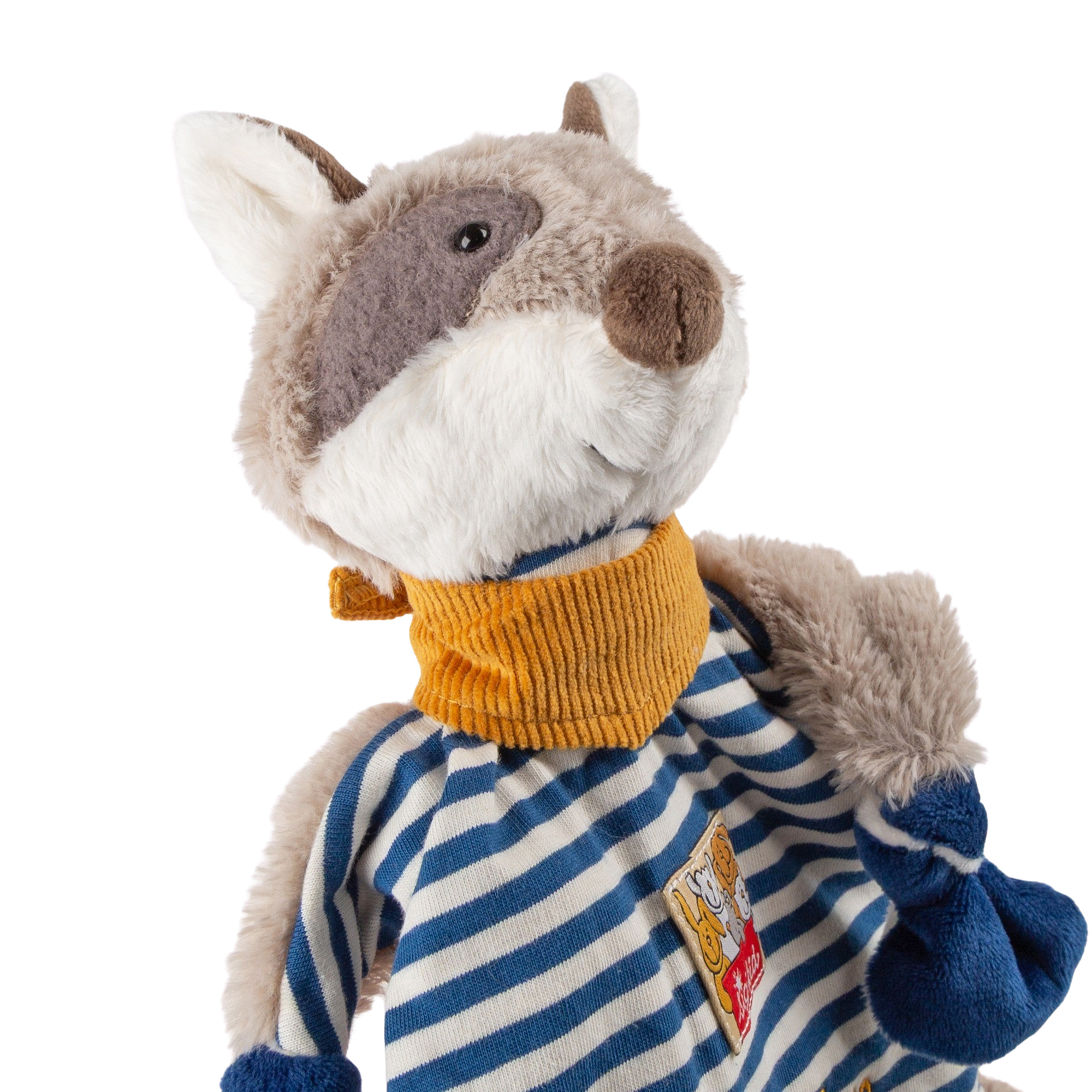 Namensschnuffeltuch Waschbär