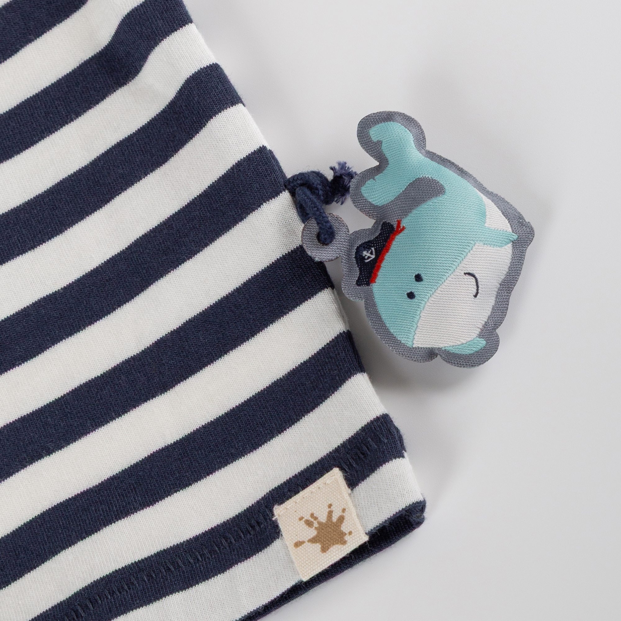 Baby T-Shirt Piraten-Papagei, Happy Holidays