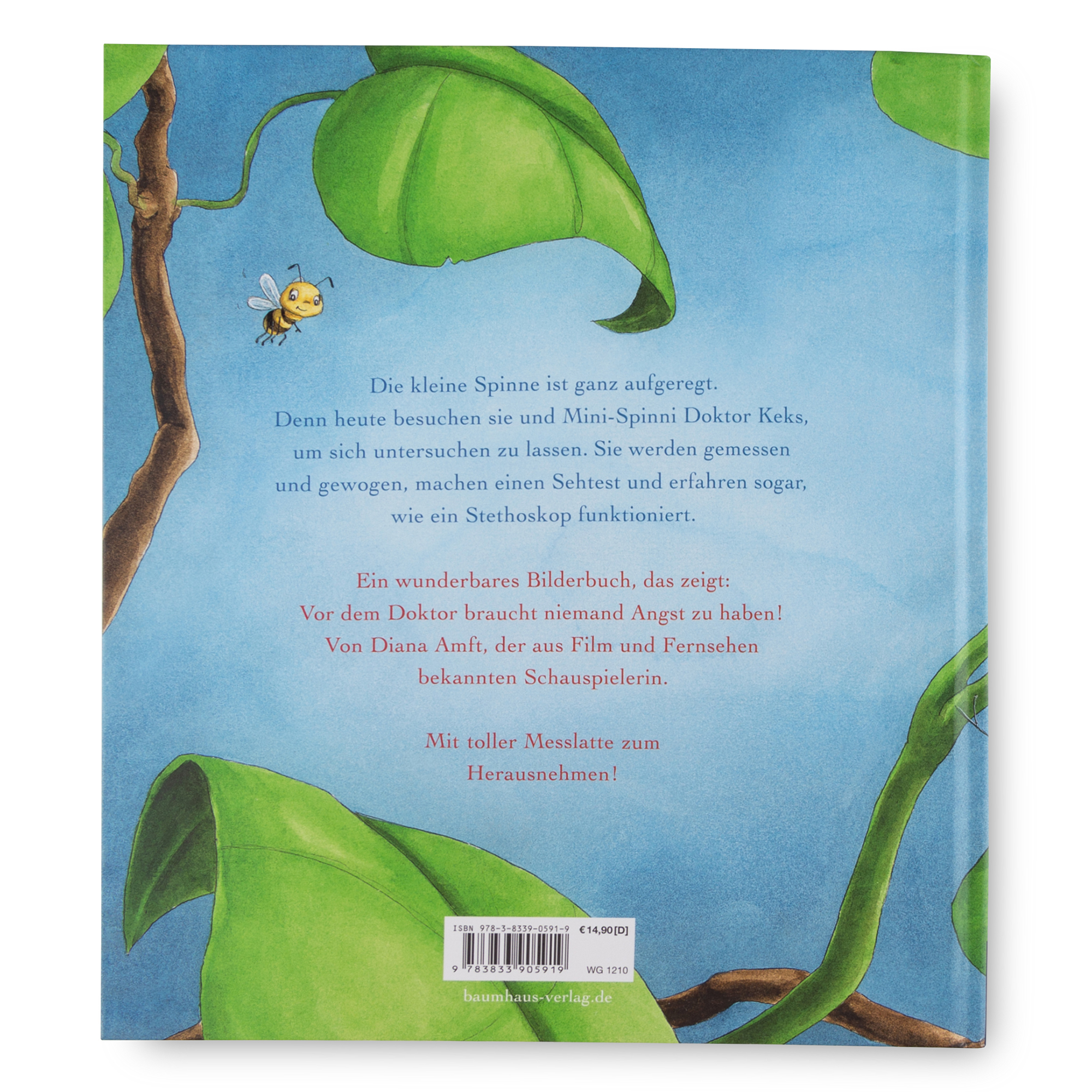 Kinderbuch Besuch beim Doktor - Die kleine Spinne Widerlich Kinderbuch Besuch beim Doktor - Die kleine Spinne Widerlich