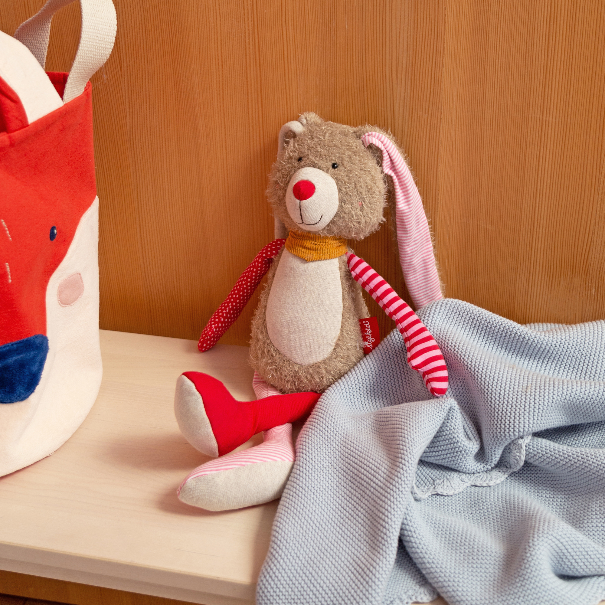 Kuscheltier Hase,  Patchwork Sweety Kuscheltier Hase,  Patchwork Sweety