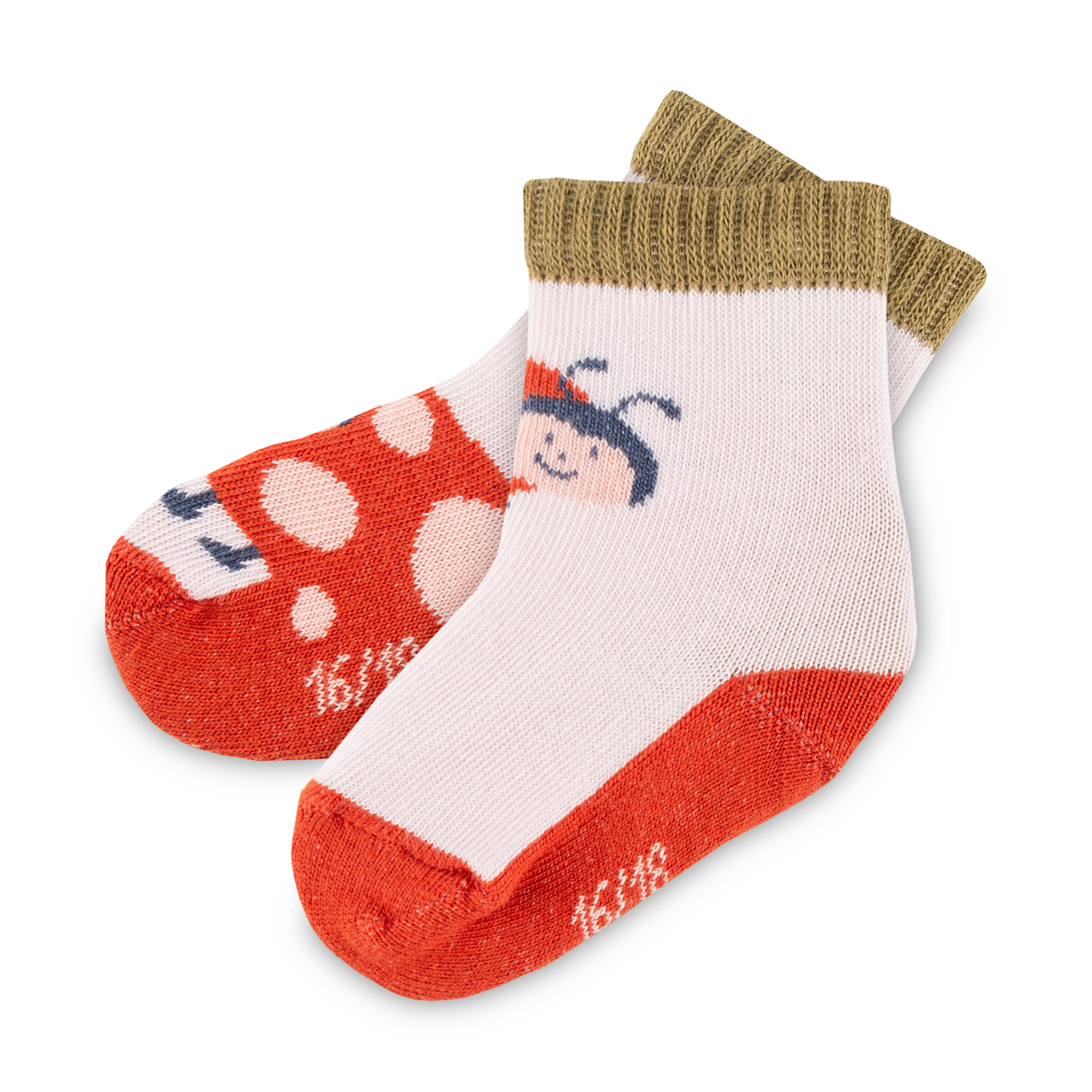 3 Paar Baby Socken Marienkäfer im Set 3 Paar Baby Socken Marienkäfer im Set