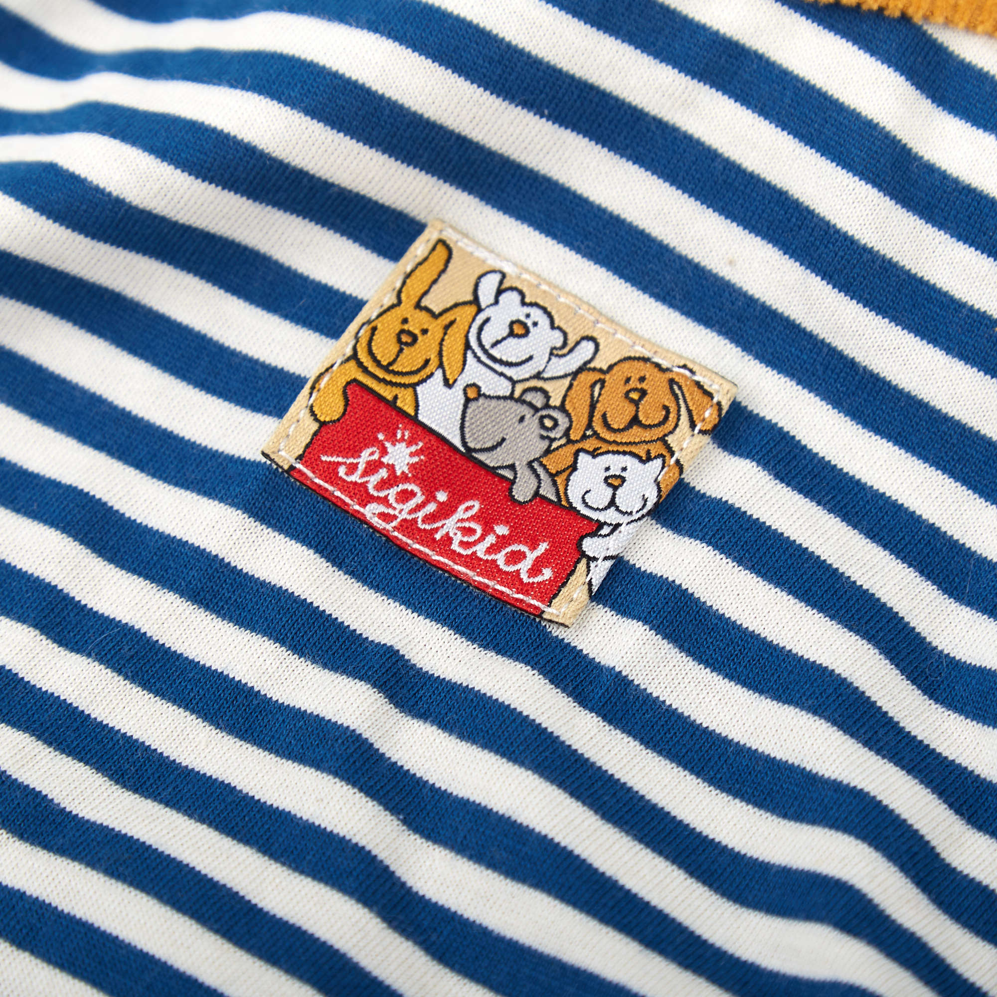 Schnuffeltuch Waschbär blau