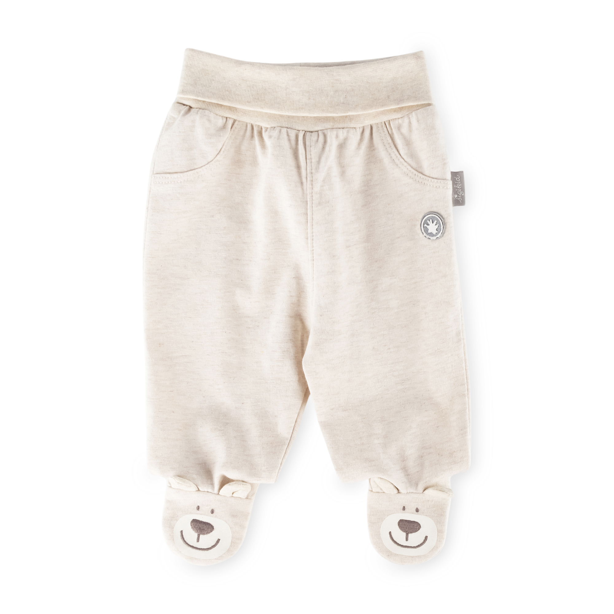 Baby Hose Krönchen Bär, beige Baby Hose Krönchen Bär, beige