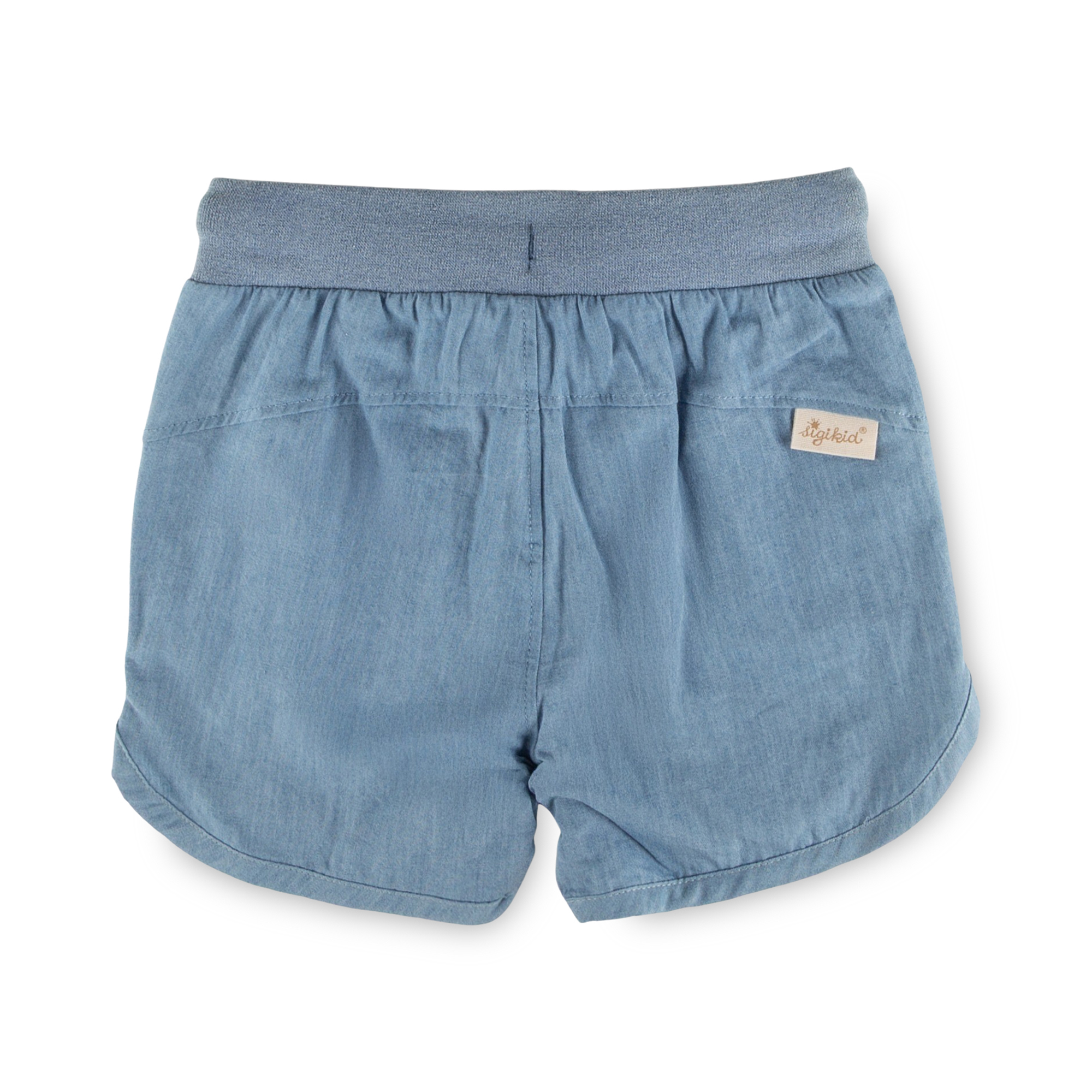 Kinder Chambray Shorts Savanne, hellblau