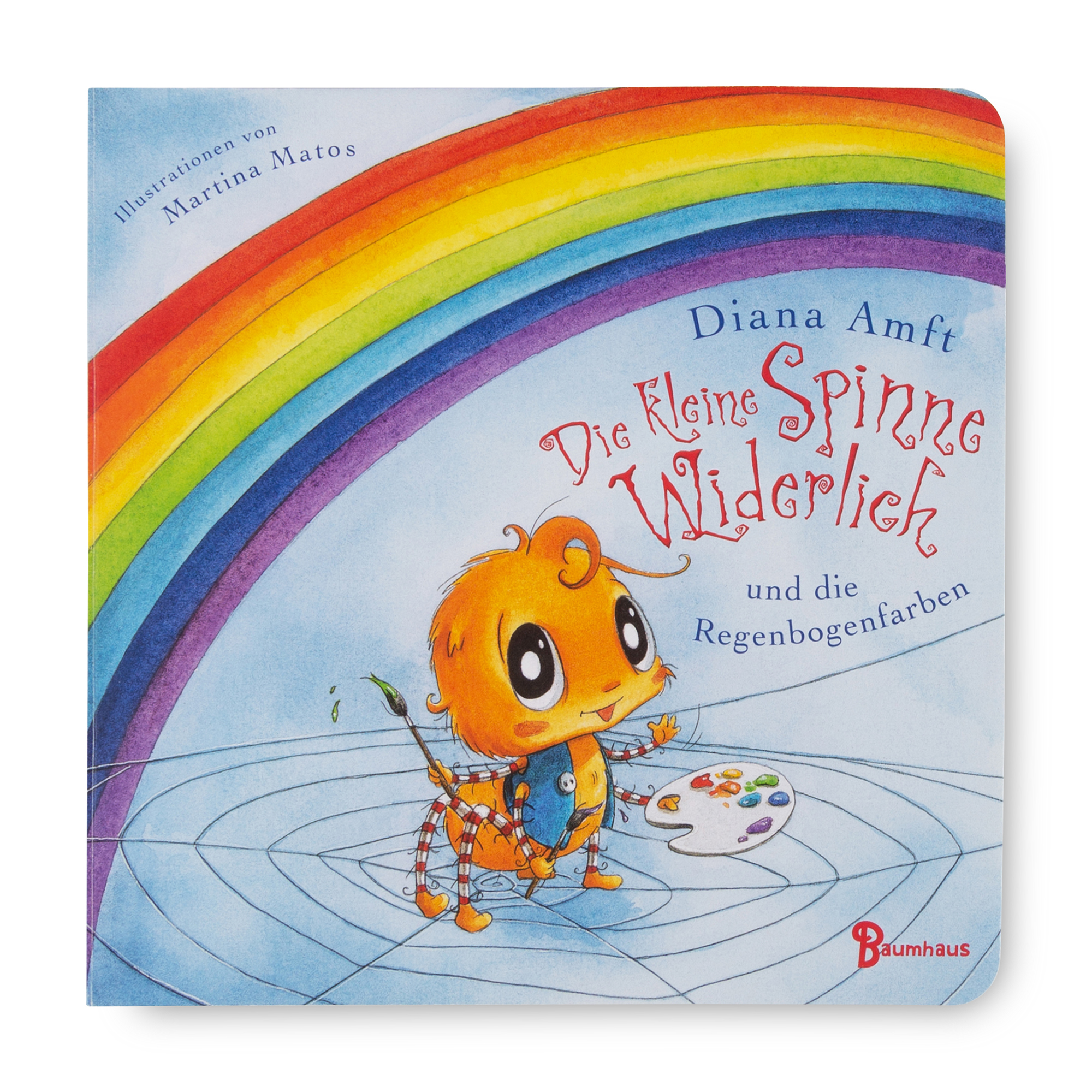 Kinderbuch Die kleine Spinne Widerlich und die Regenbogenfarben - Pappbilderbuch Kinderbuch Die kleine Spinne Widerlich und die Regenbogenfarben - Pappbilderbuch