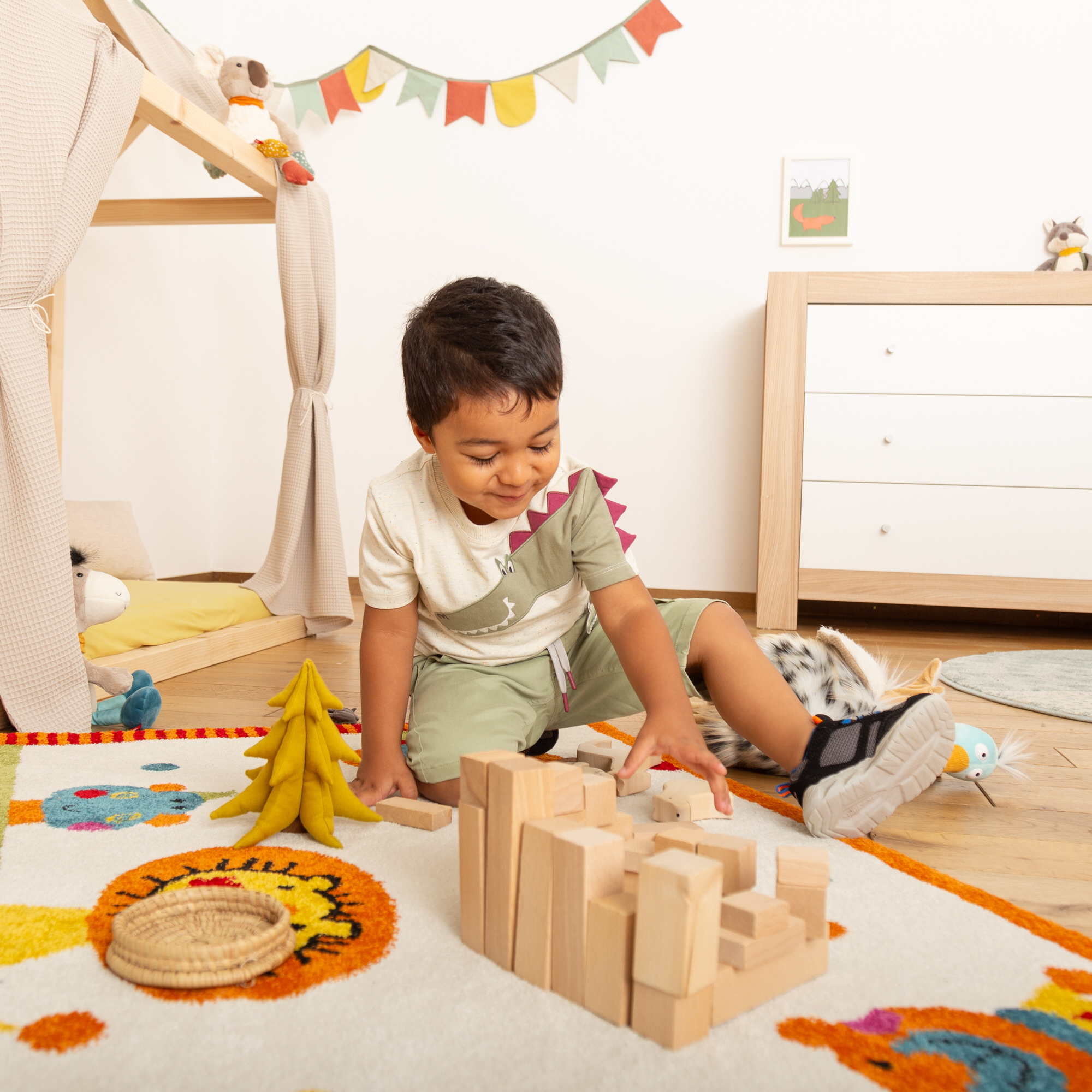 Kinder Cargo Bermuda, grün Kinder Cargo Bermuda, grün