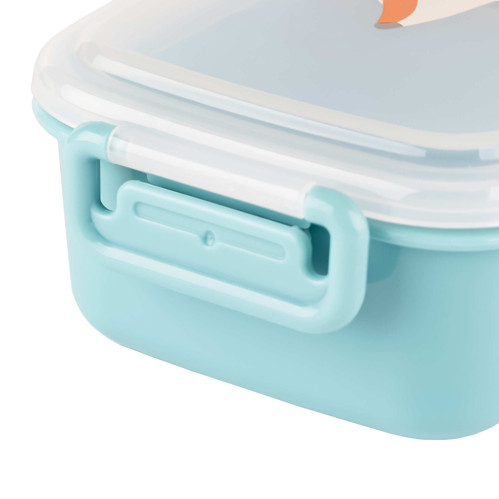 Kinder Set 250ml Edelstahl Trinkflasche und Brotbox, Fuchs