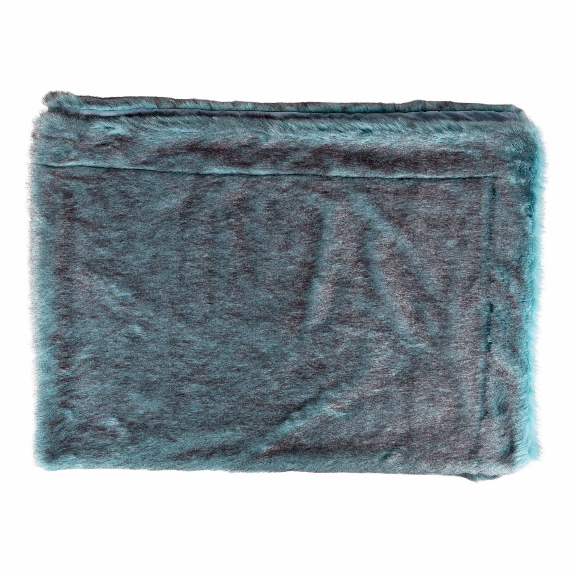 Beasts Plüsch Kuscheldecke, türkisblau