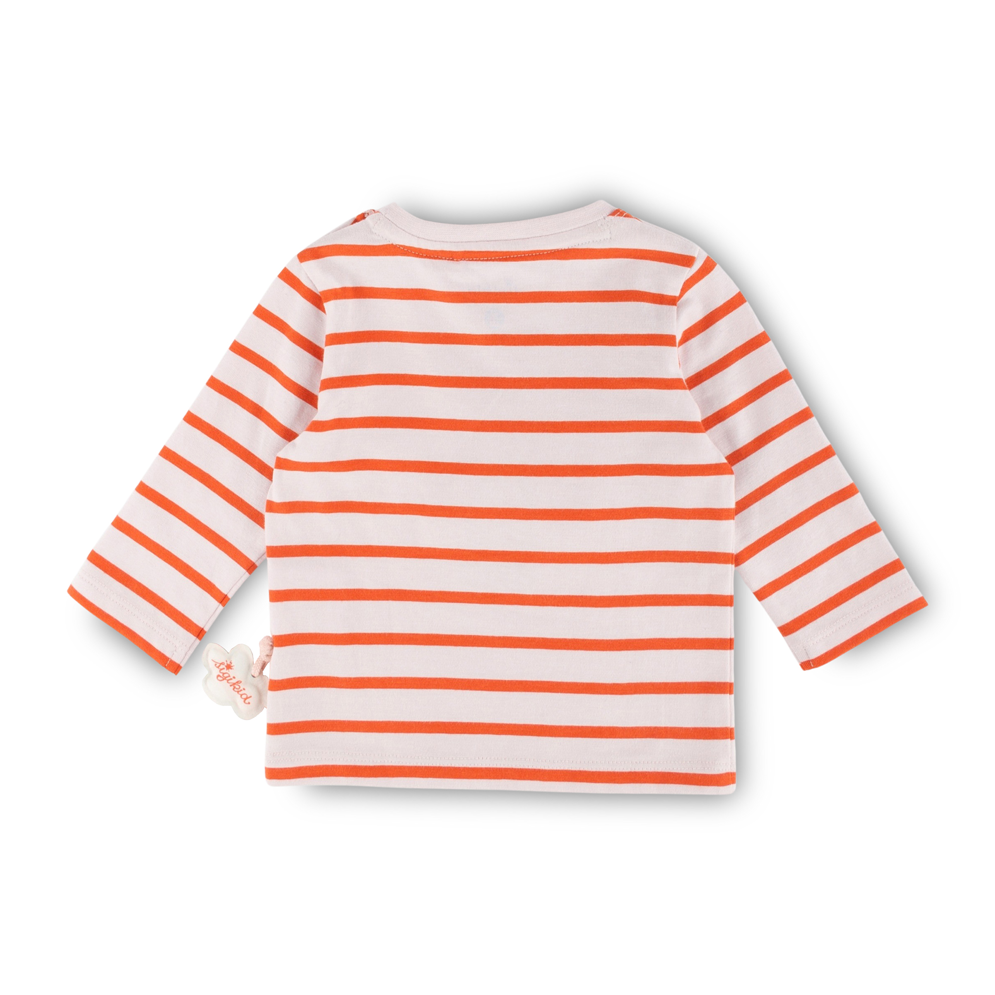 Baby Langarmshirt Marienkäfer, gestreift